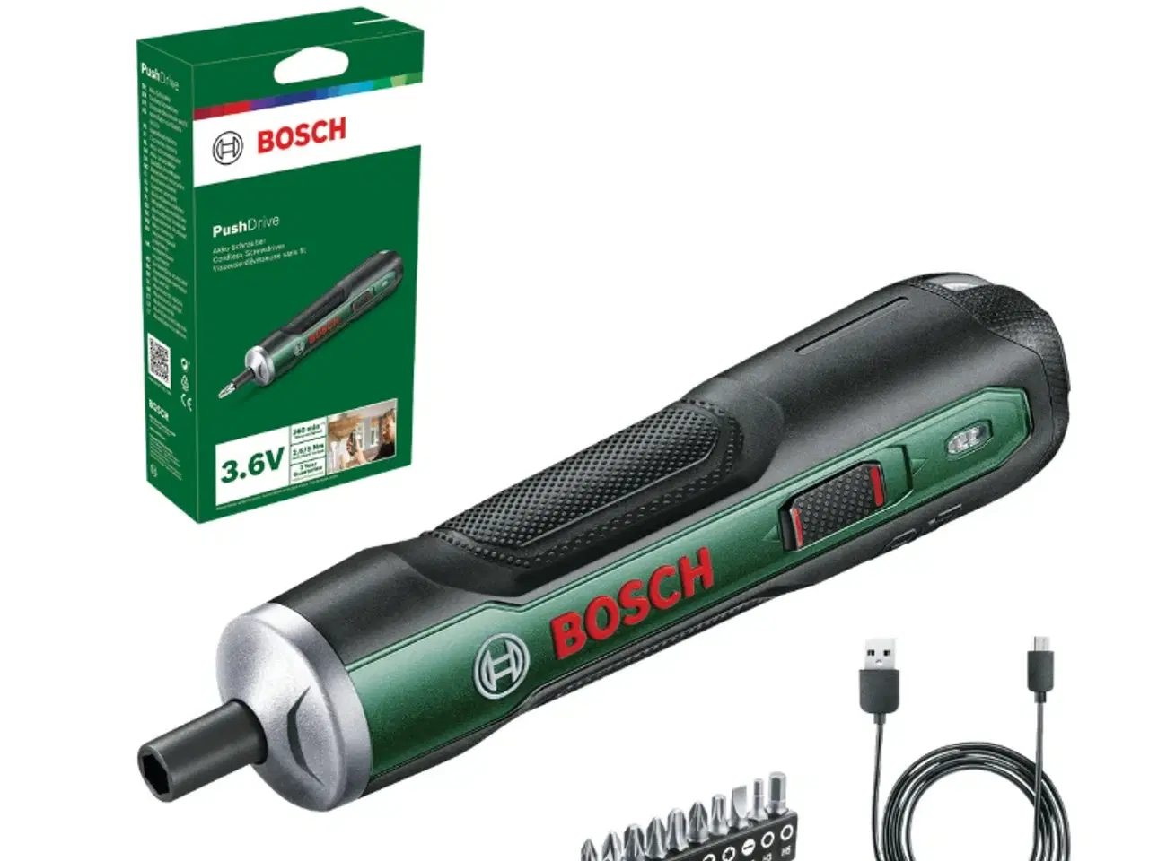 Billede 1 - Bosch Akku-skruemaskine PushDrive 3,6 V