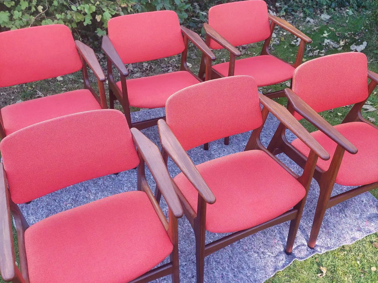 Billede 1 - Design stole af Arne Vodder - spisebordstole.