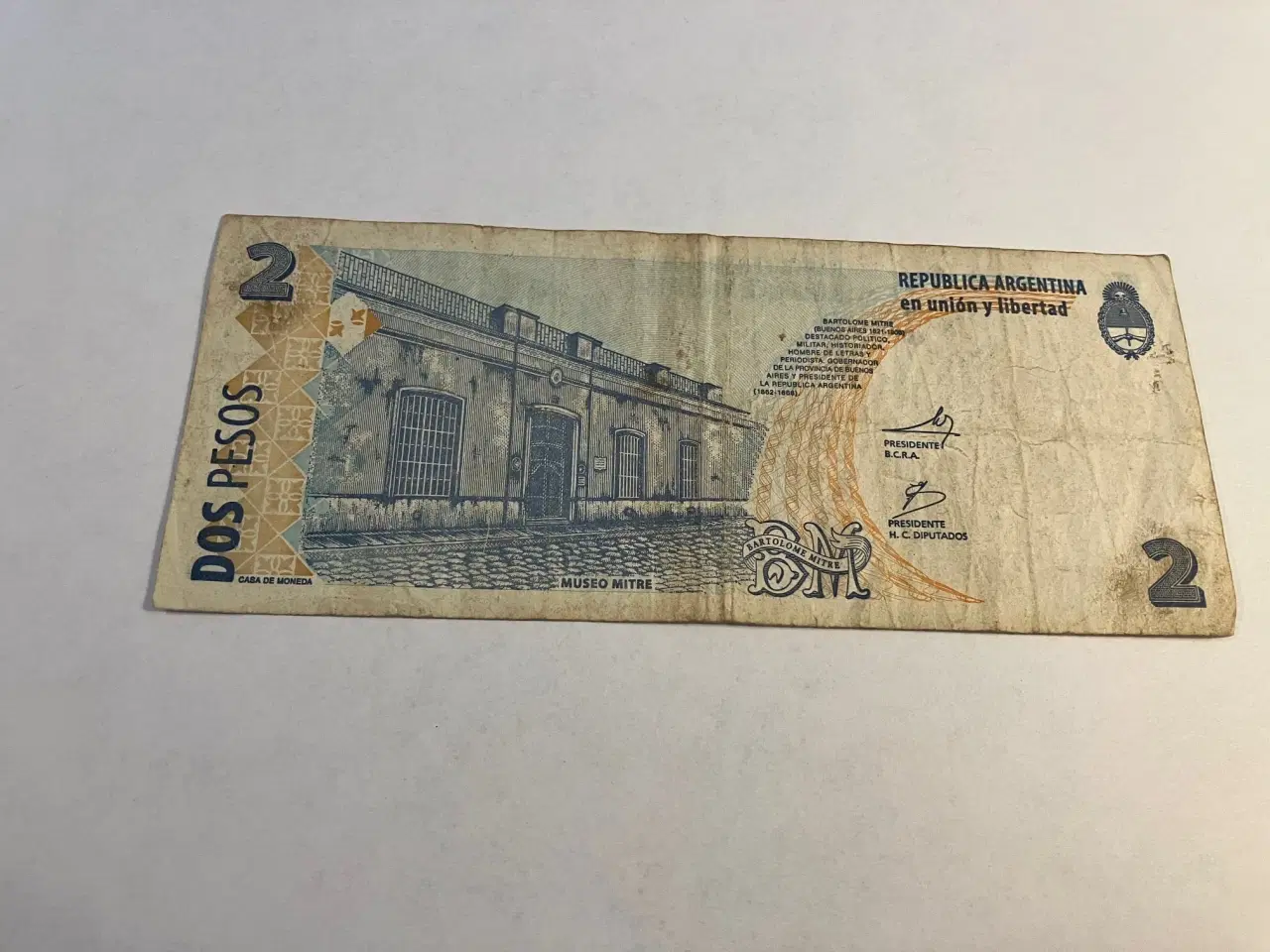 Billede 2 - 2 Pesos Argentina