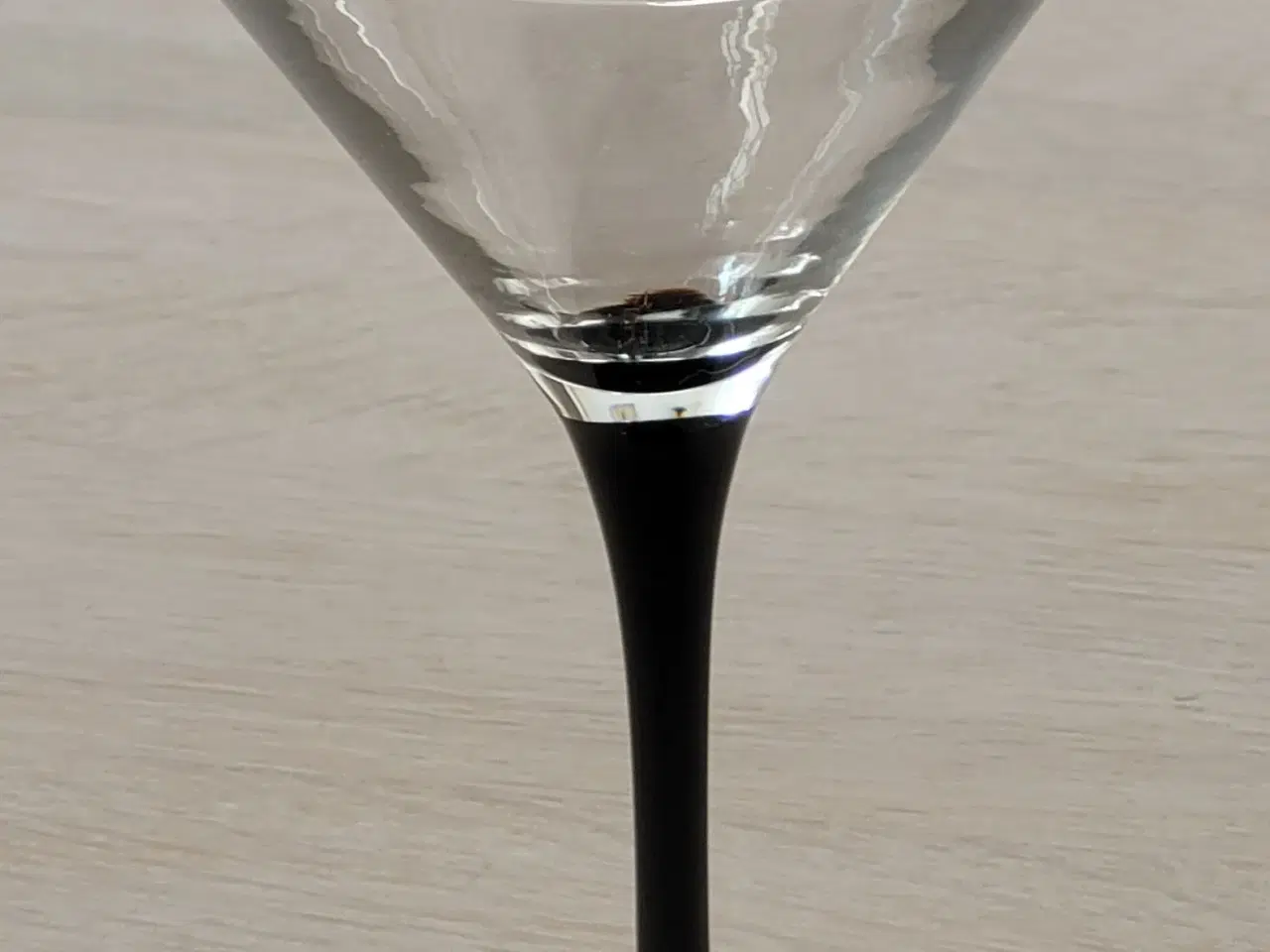 Billede 3 - Glas med sort fod