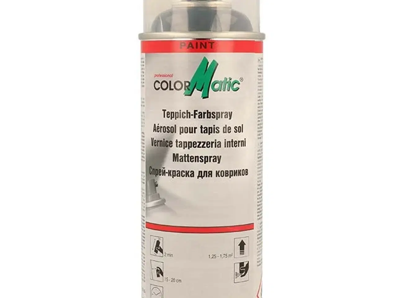 Billede 1 - ColorMatic Tekstilspray antracit til bundmåtter 400ml.