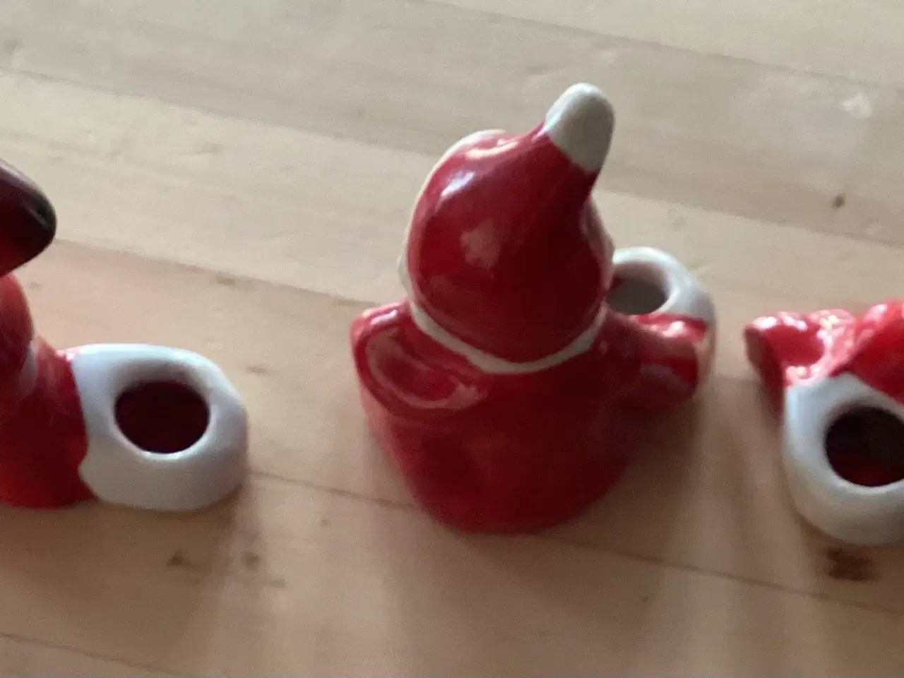 Billede 5 - 3 ældre nisse-julemænds lysestager