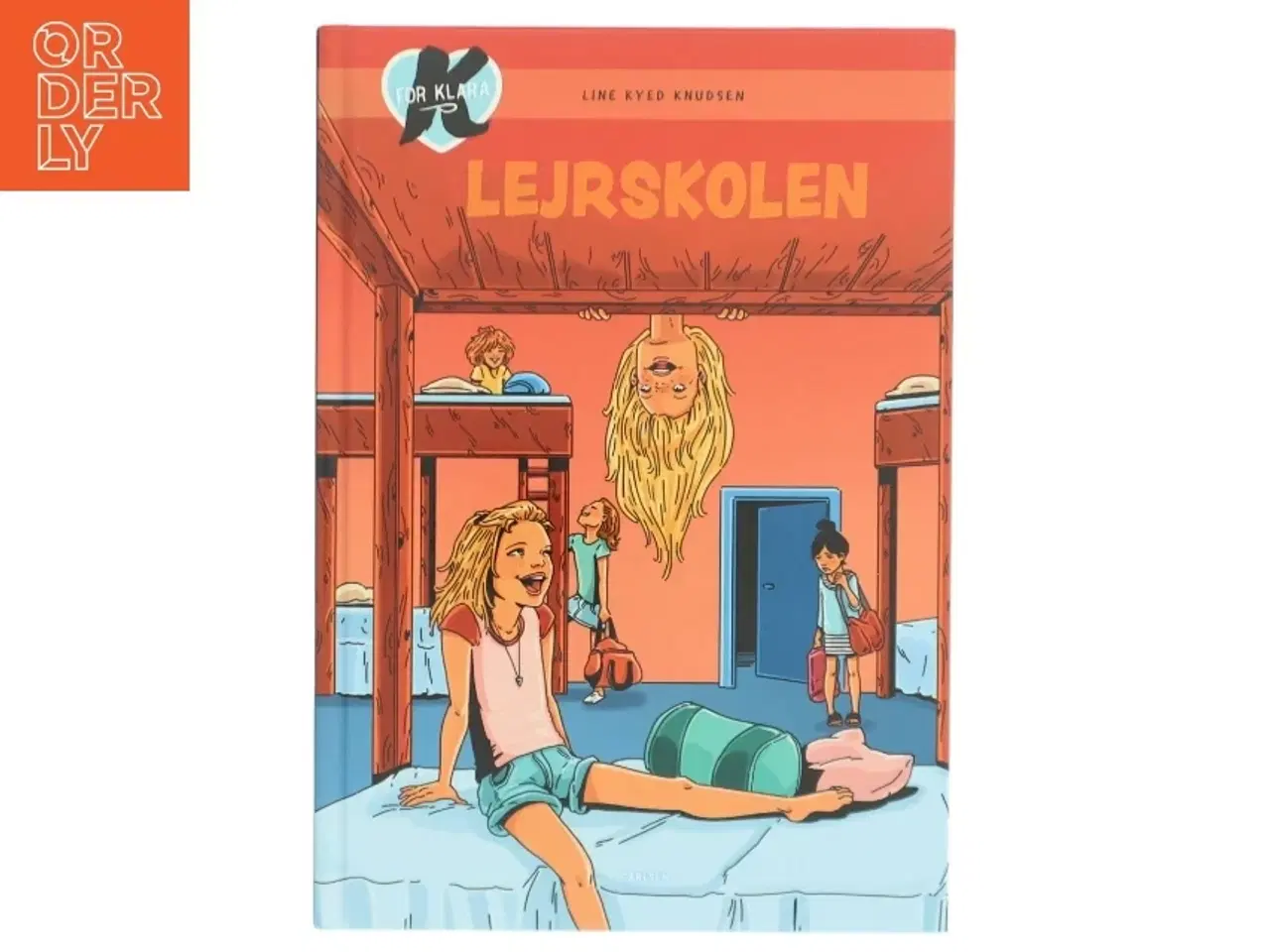 Billede 1 - K for Klara, Lejrskolen af Line Kyed Knudsen (Bog)