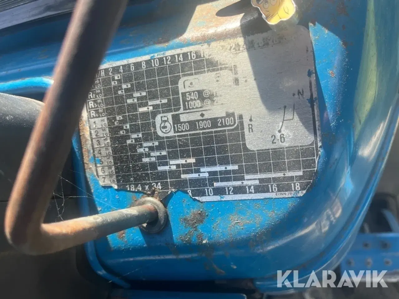 Billede 10 - Veterantraktor Ford 6610 Turbo med frontlæsser
