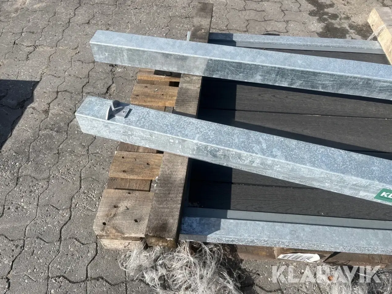 Billede 3 - Galvaniseret havelåge 1 styk