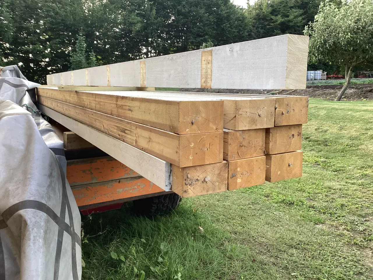 Billede 3 - Bjælker 90x166 mm