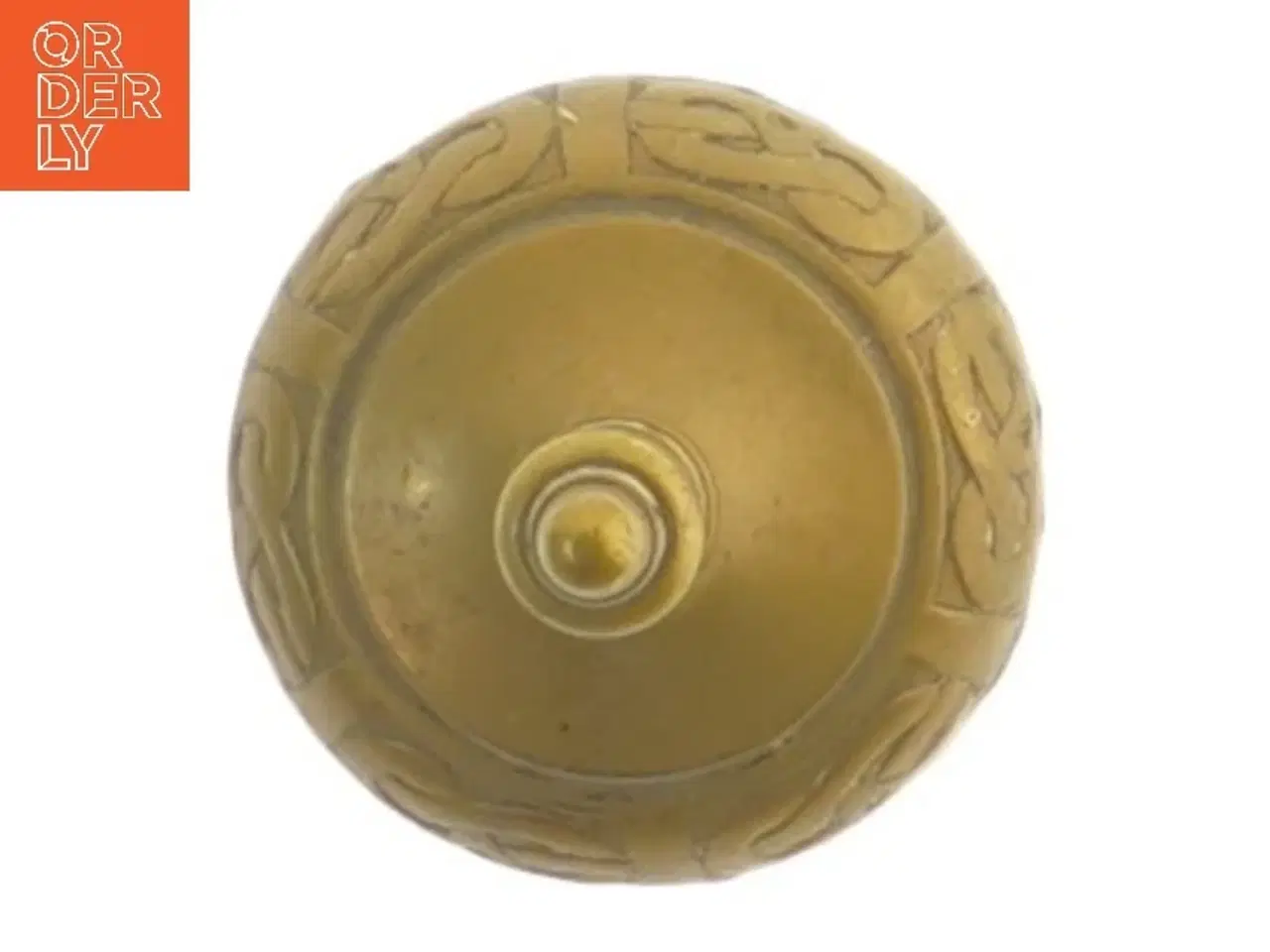 Billede 3 - Dekorativ messingtop (str. Ø 6,5 cm)