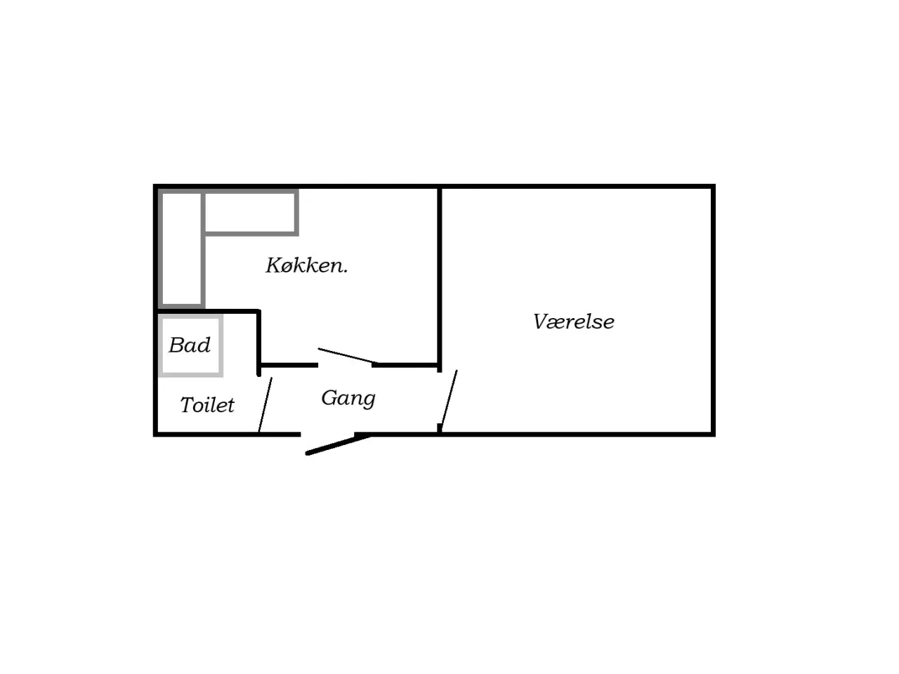 Billede 1 - Beboelses pavillon