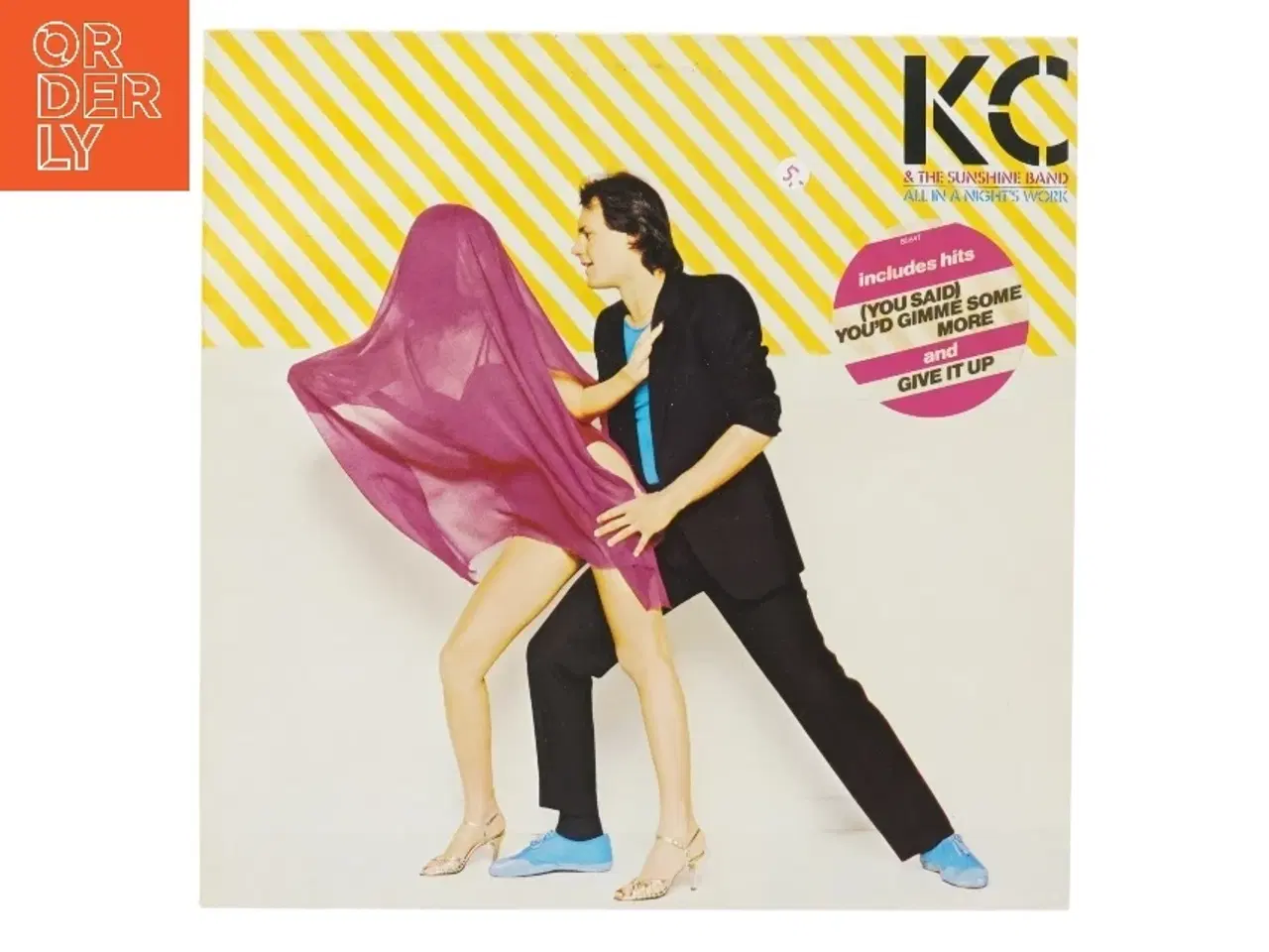 Billede 1 - KC and the Sunshine Band - All in a Night&#39;s Work vinyl LP fra KC and the Sunshine Band