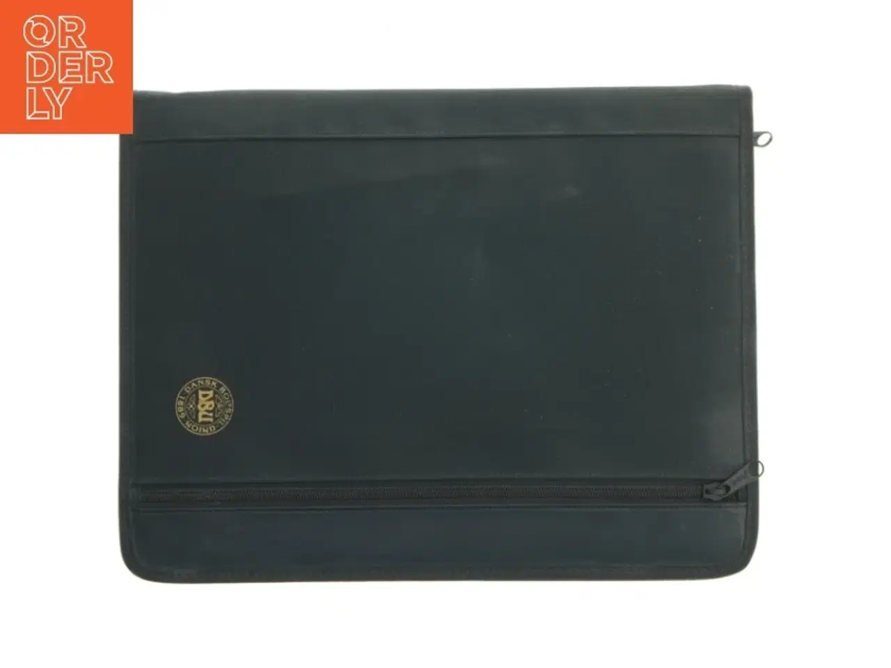 Billede 1 - Sort dokumentmappe fra Dansk Politiforbund (str. 34x26,5 cm)