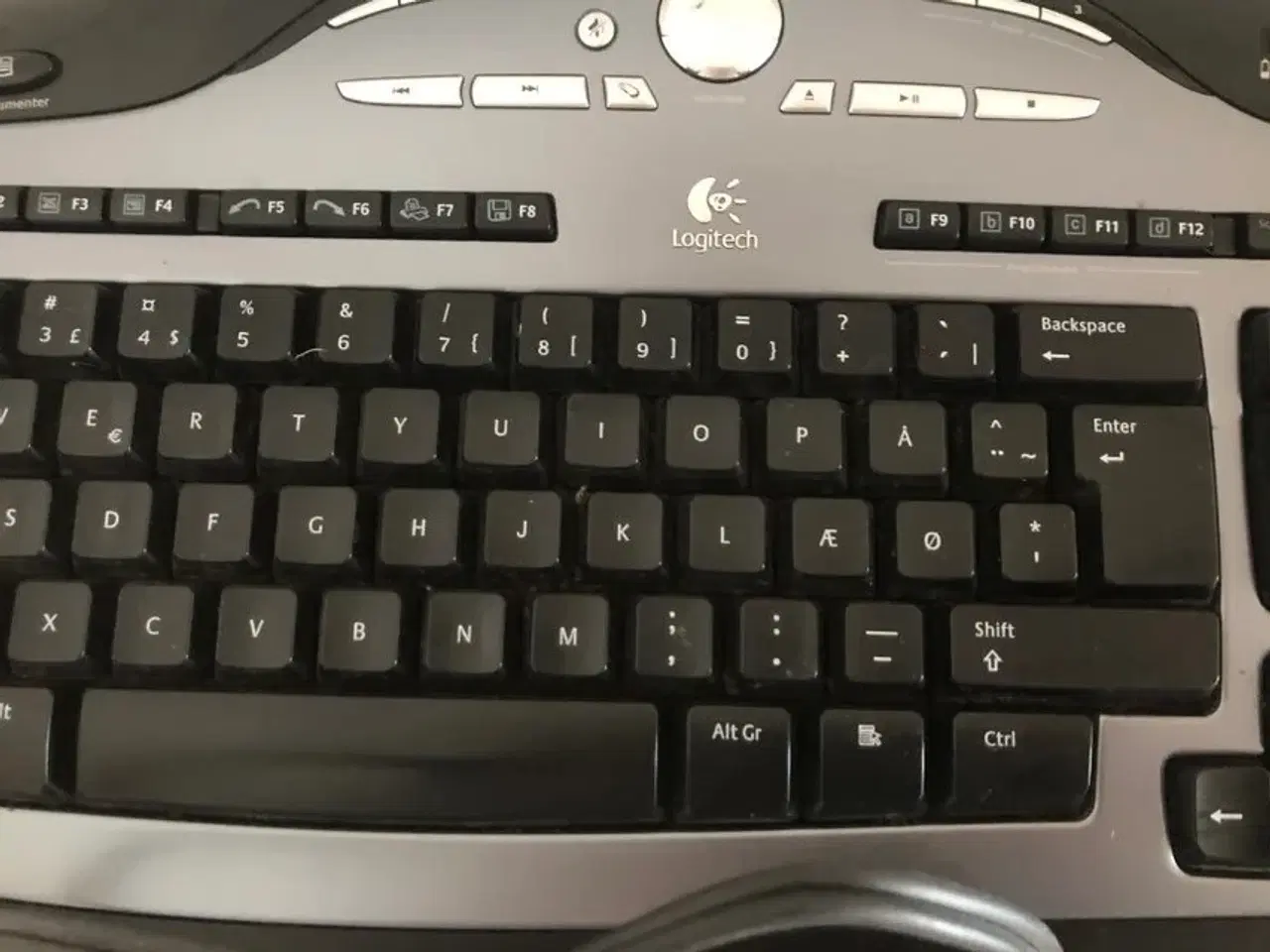 Billede 1 - Logitech MX3000 trådløs tastatur