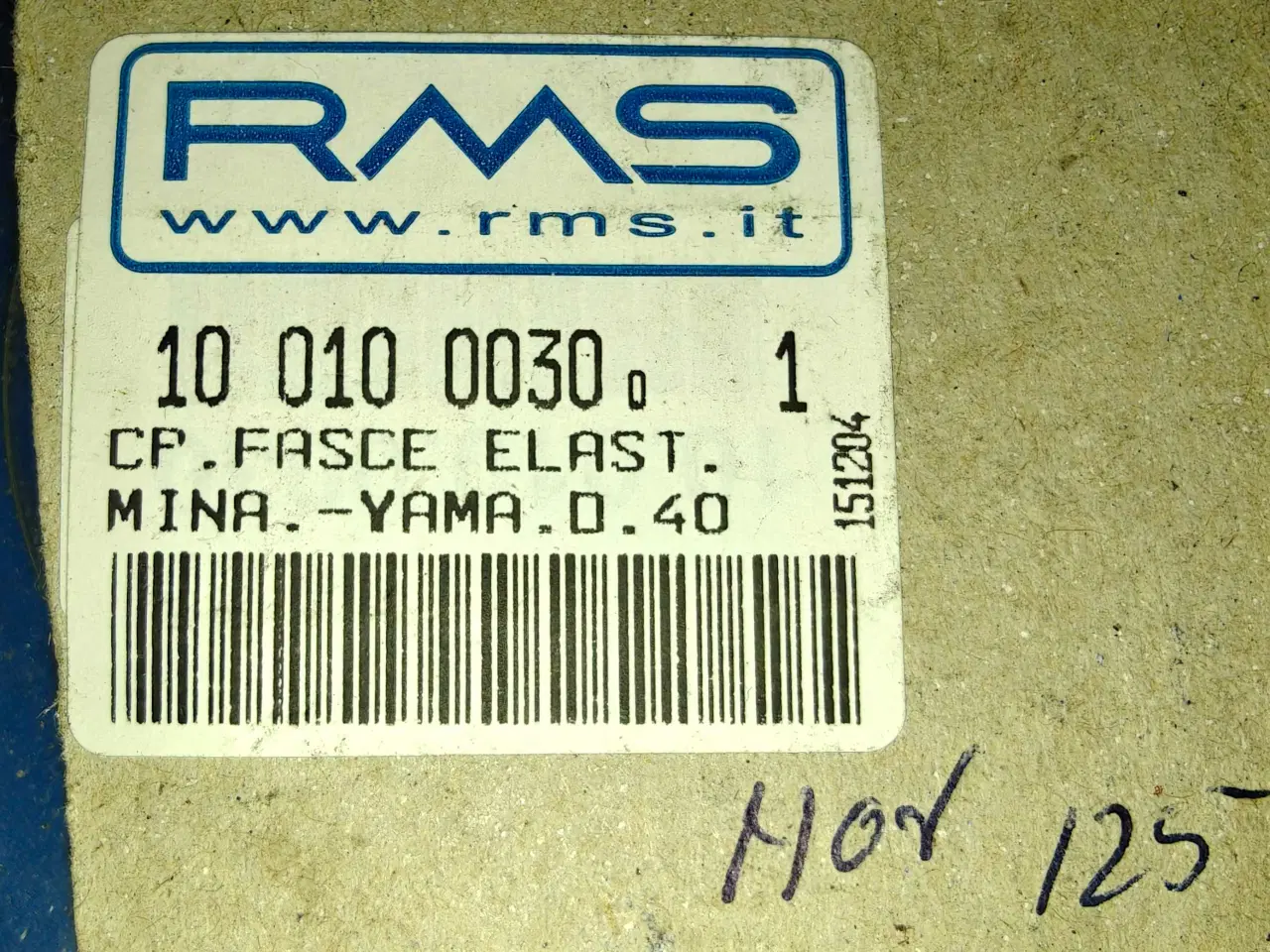 Billede 2 - PGO/Yamaha/Aprilia/VGA/CPI. Nye 40mm Stempelringe