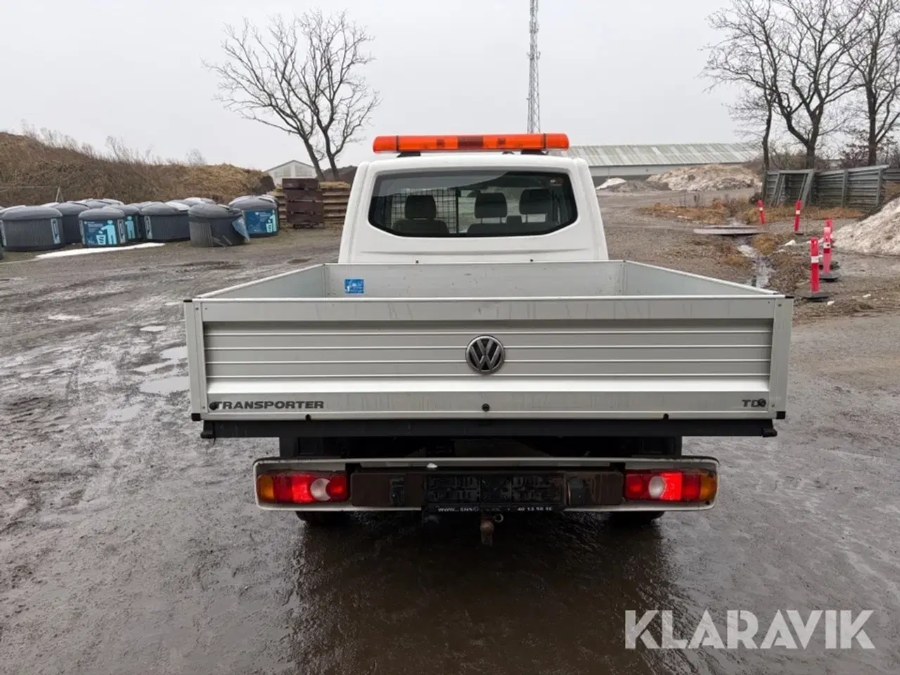 Billede 4 - Ladbil Volkswagen Transporter med dobbelt kabine