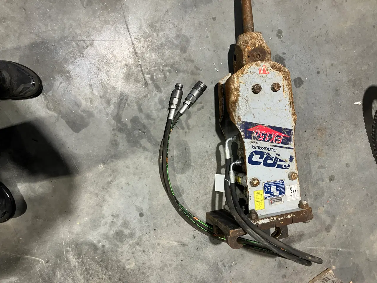 Billede 1 - Hammer til minigraver 1000kg-1500kg.