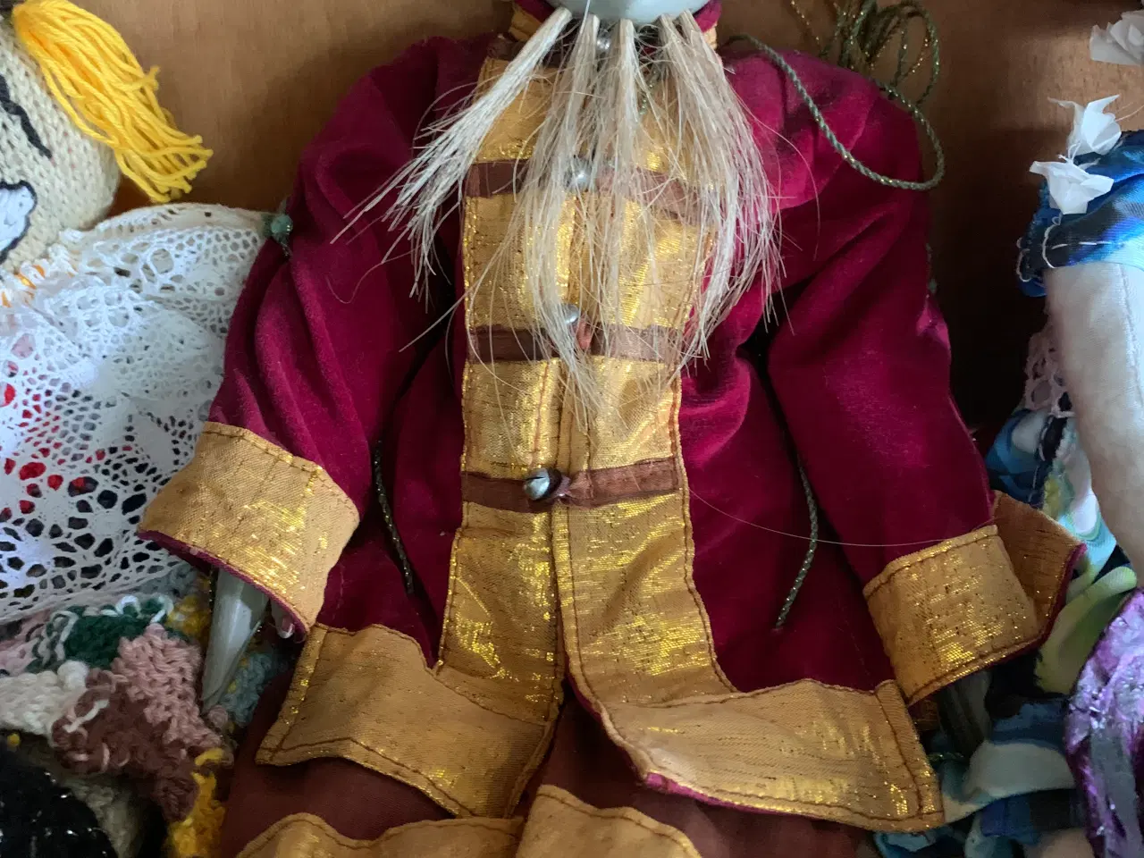 Billede 1 - Gammel kinesisk marionetdukke.