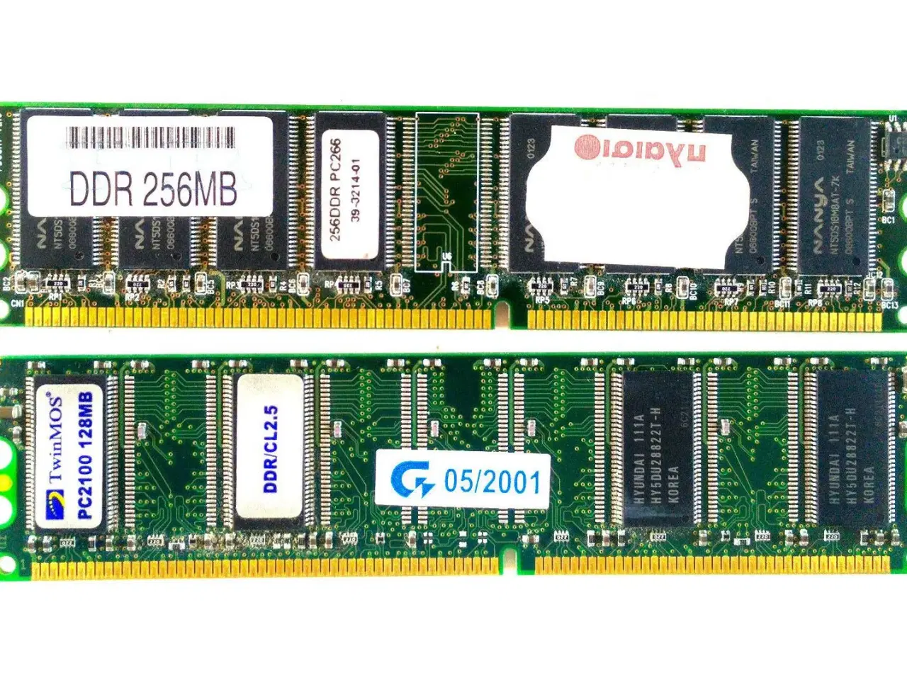 Billede 1 - 64-256MB, DIMM 164-184pin