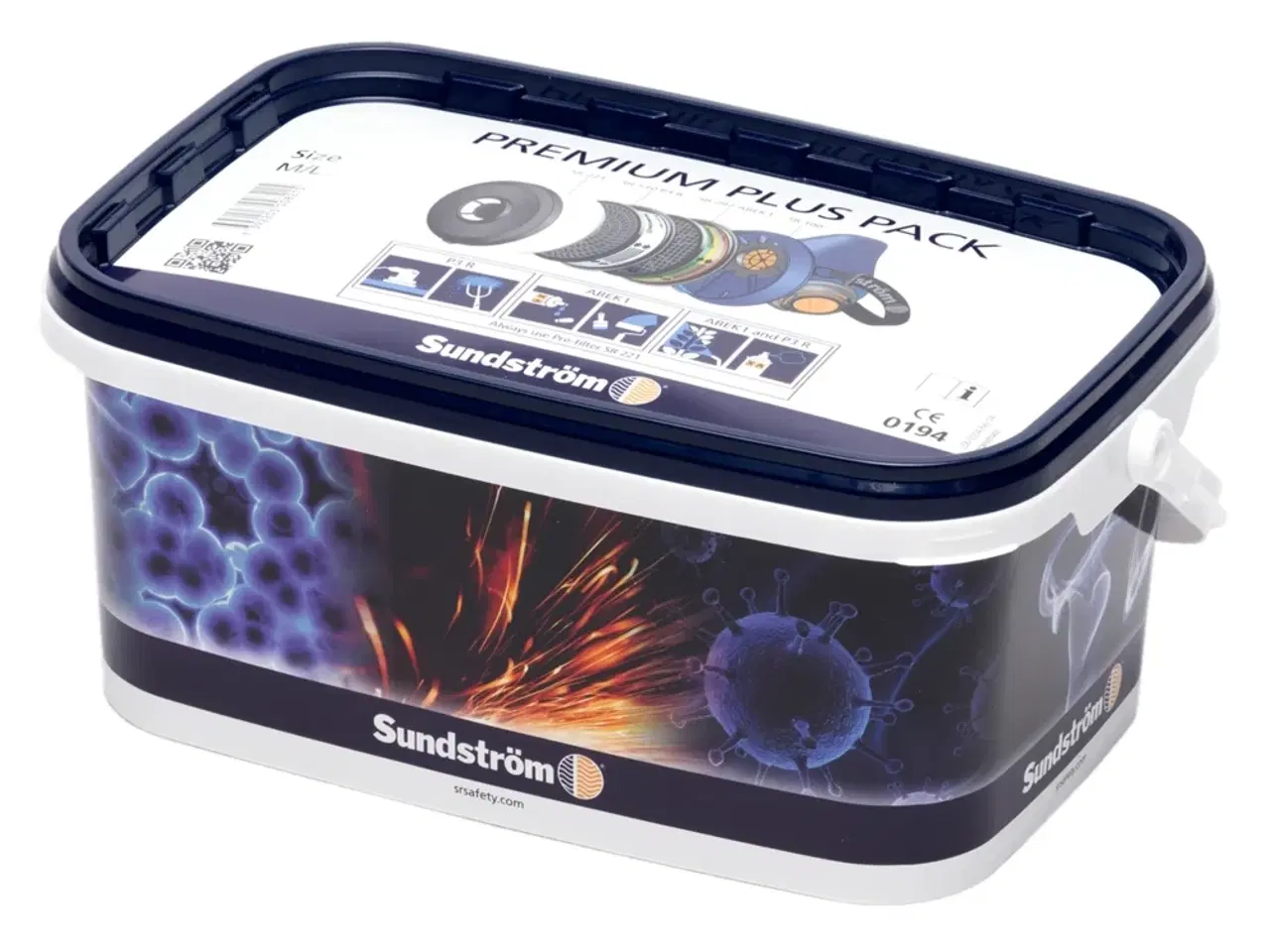 Billede 1 - Halvmaske SR 100 M/L Premium Pack Plus
