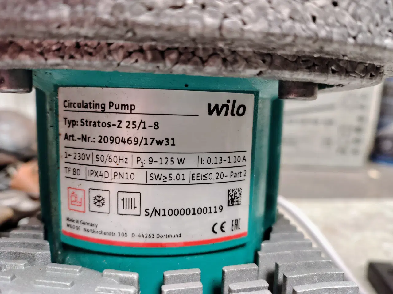 Billede 2 - Wilo cirkulationspumpe