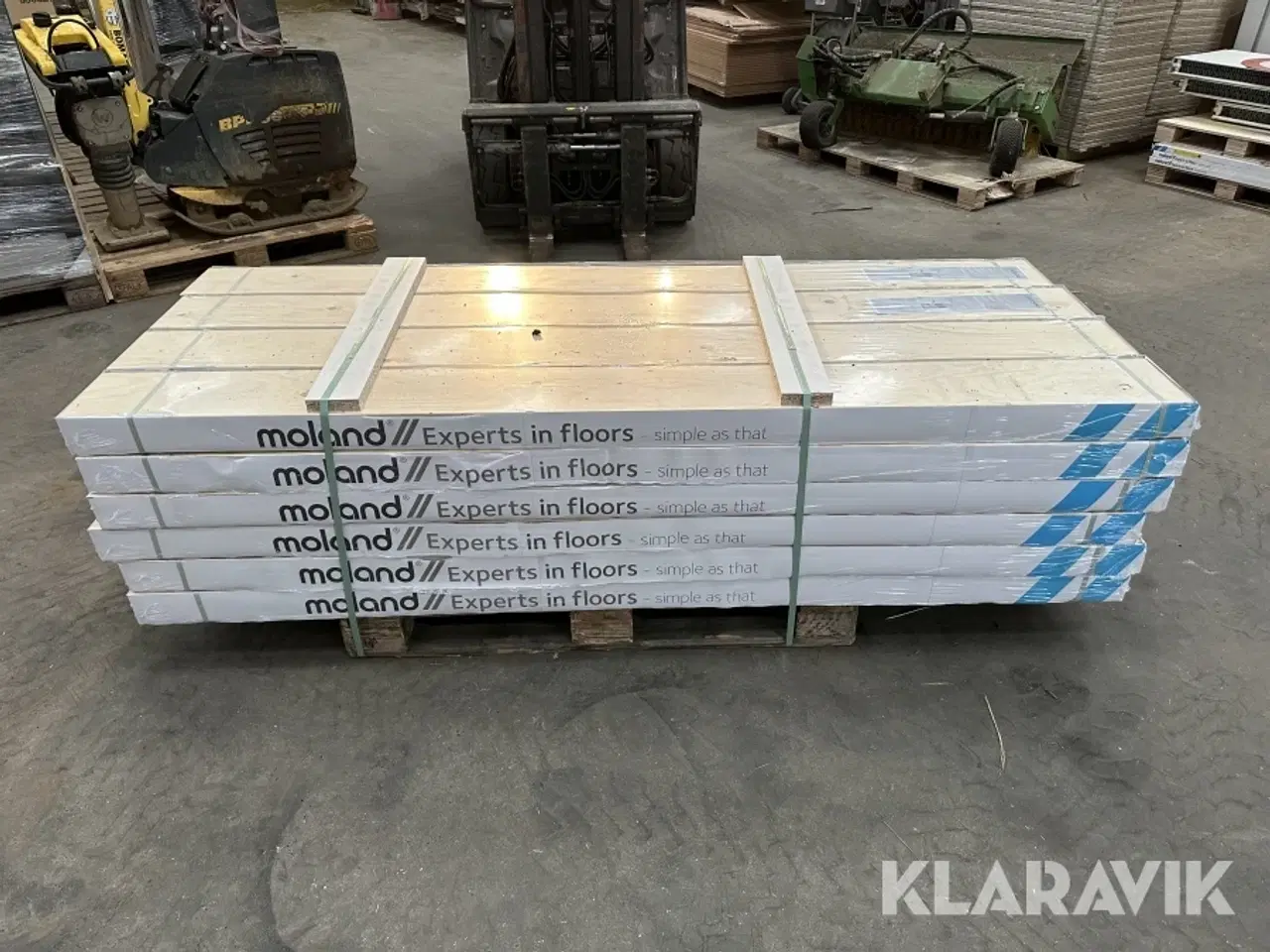 Billede 12 - Moland Parket Loc+ Eg UV-matlak 14mm  - 60 m2