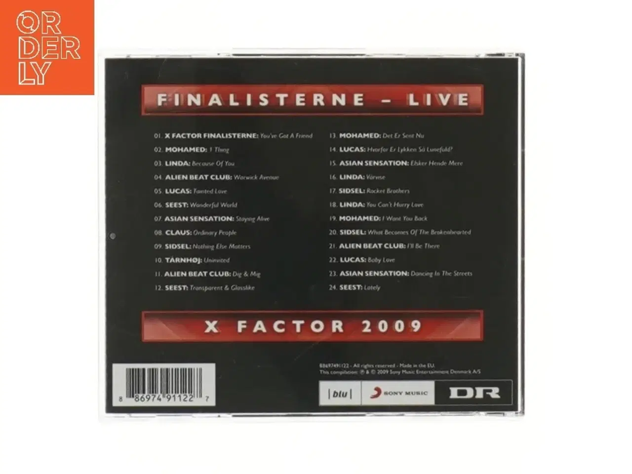 Billede 2 - X Factor Finalisterne - Live 2009 CD fra Sony Music Entertainment Denmark, DR