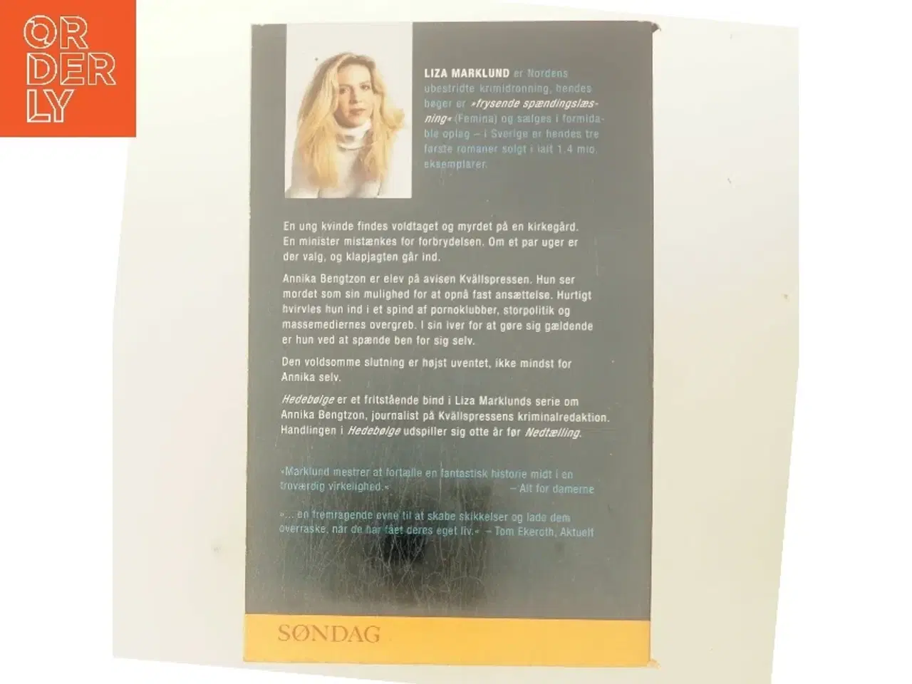 Billede 3 - Hedebølge af Liza Marklund (Bog)