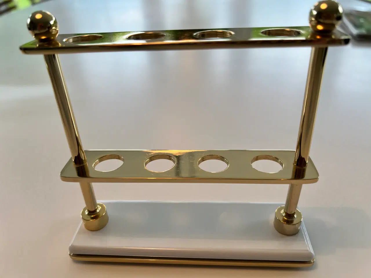 Billede 1 - Holder til tandbørste massiv messing 