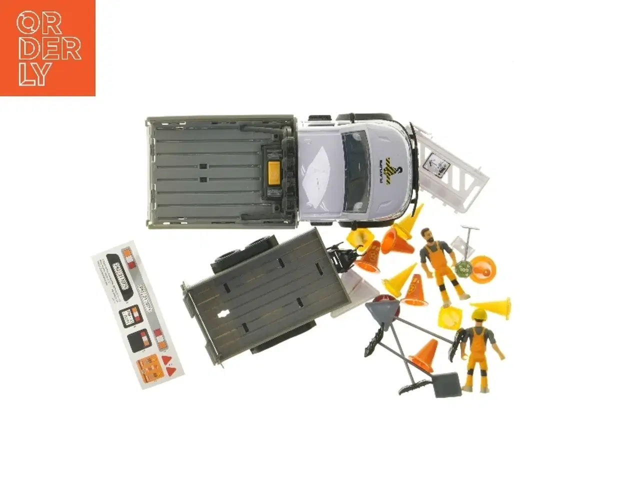 Billede 2 - Legetøj lastbil sæt med værktøjer (str. 25,5x10,5 cm)