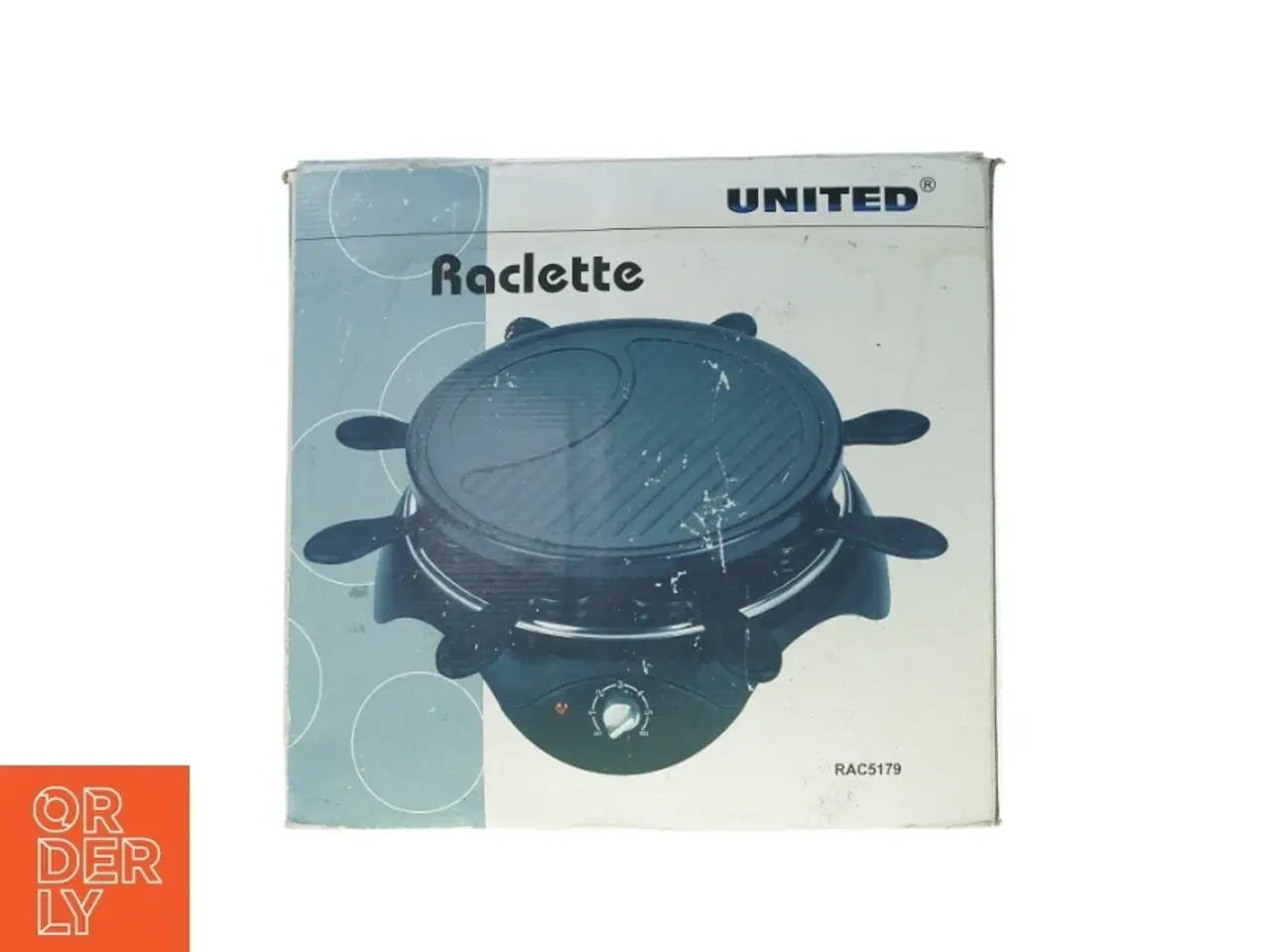 Billede 1 - Raclette fra United (str. 40 x 19 x 40 c mm)
