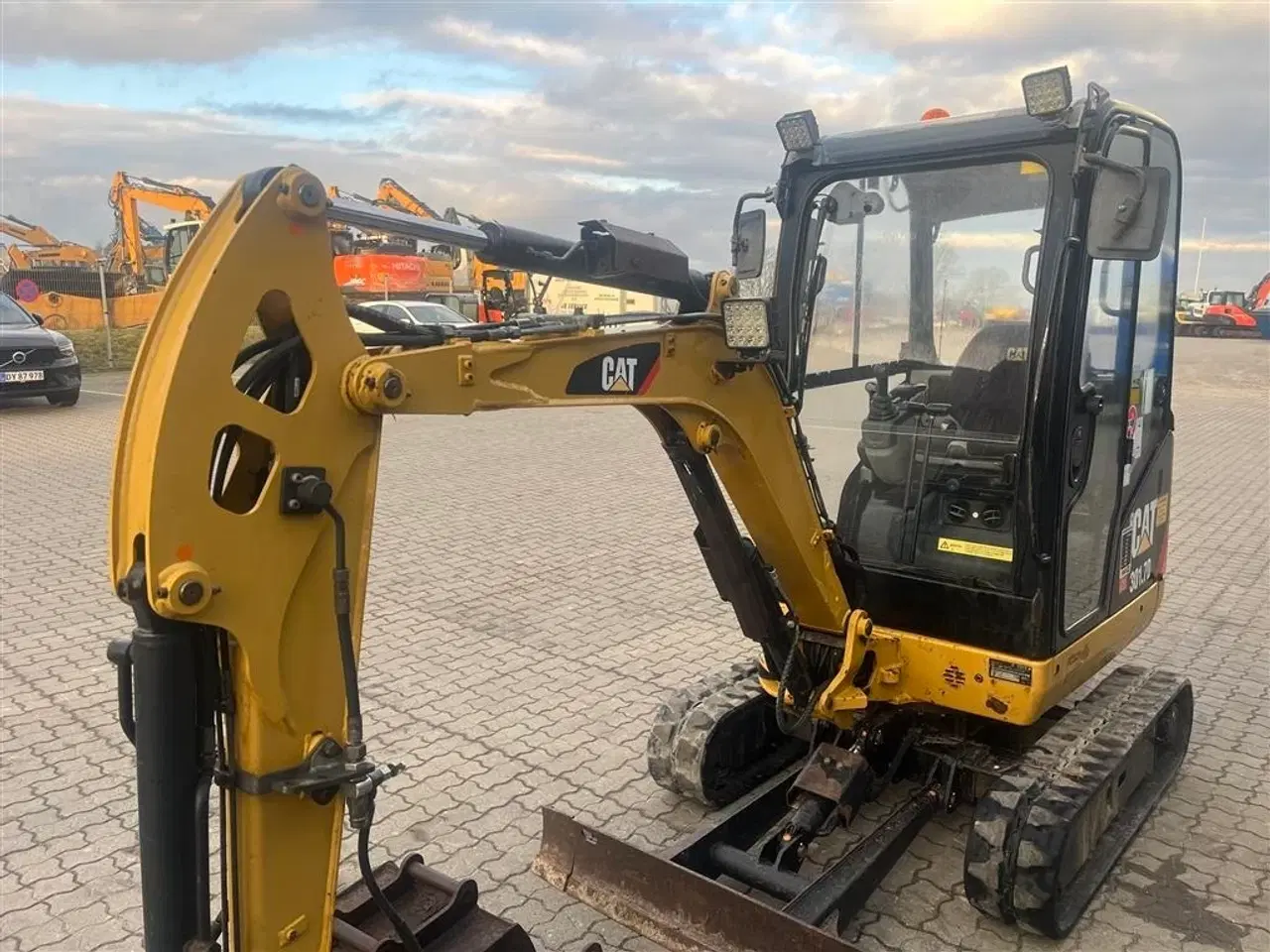 Billede 6 - CAT 301.7D Tiltman med hydraulisk skovskifte