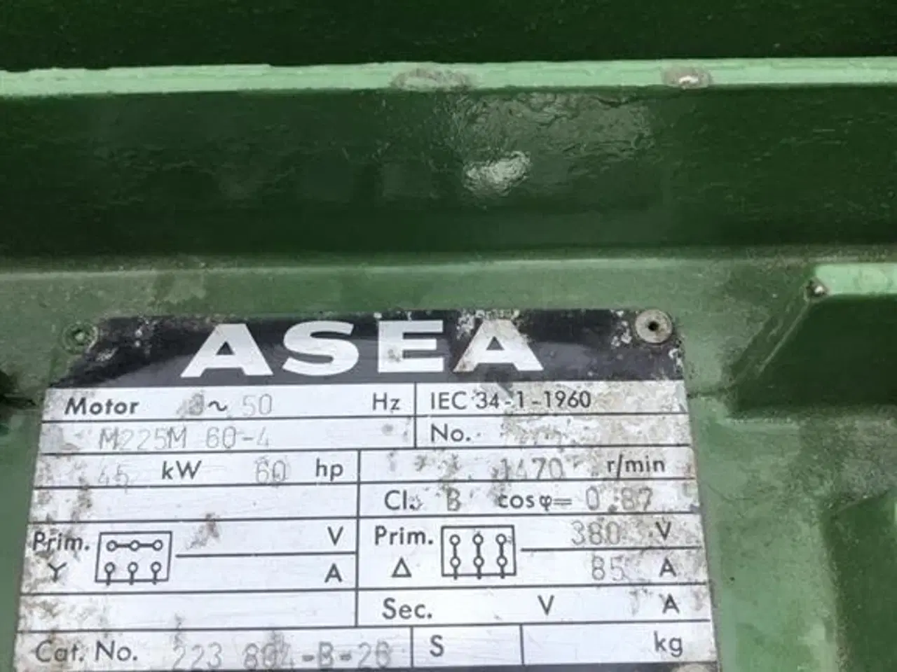 Billede 9 - - - - 2 stk. 60 hk. PM-Luftblæser Mekano type LCLS 80