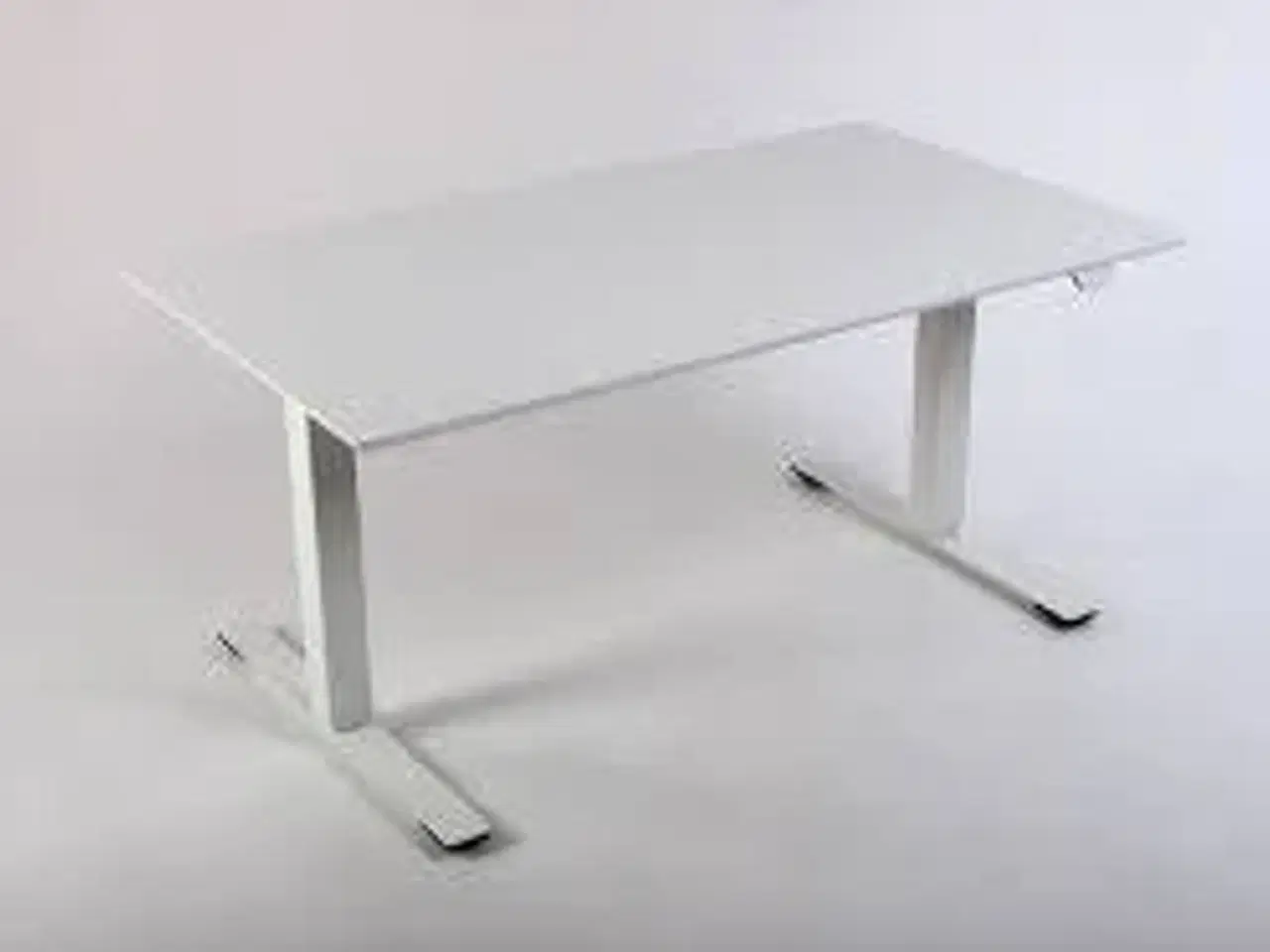 Billede 1 - Hvidt hæve sænke bord