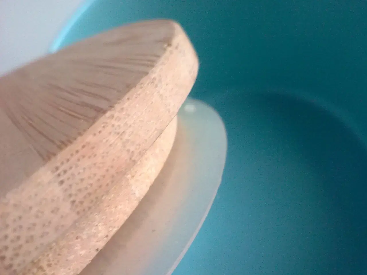 Billede 11 - Pottehoved KERAMIK plantepotte & LYSblå sjov!