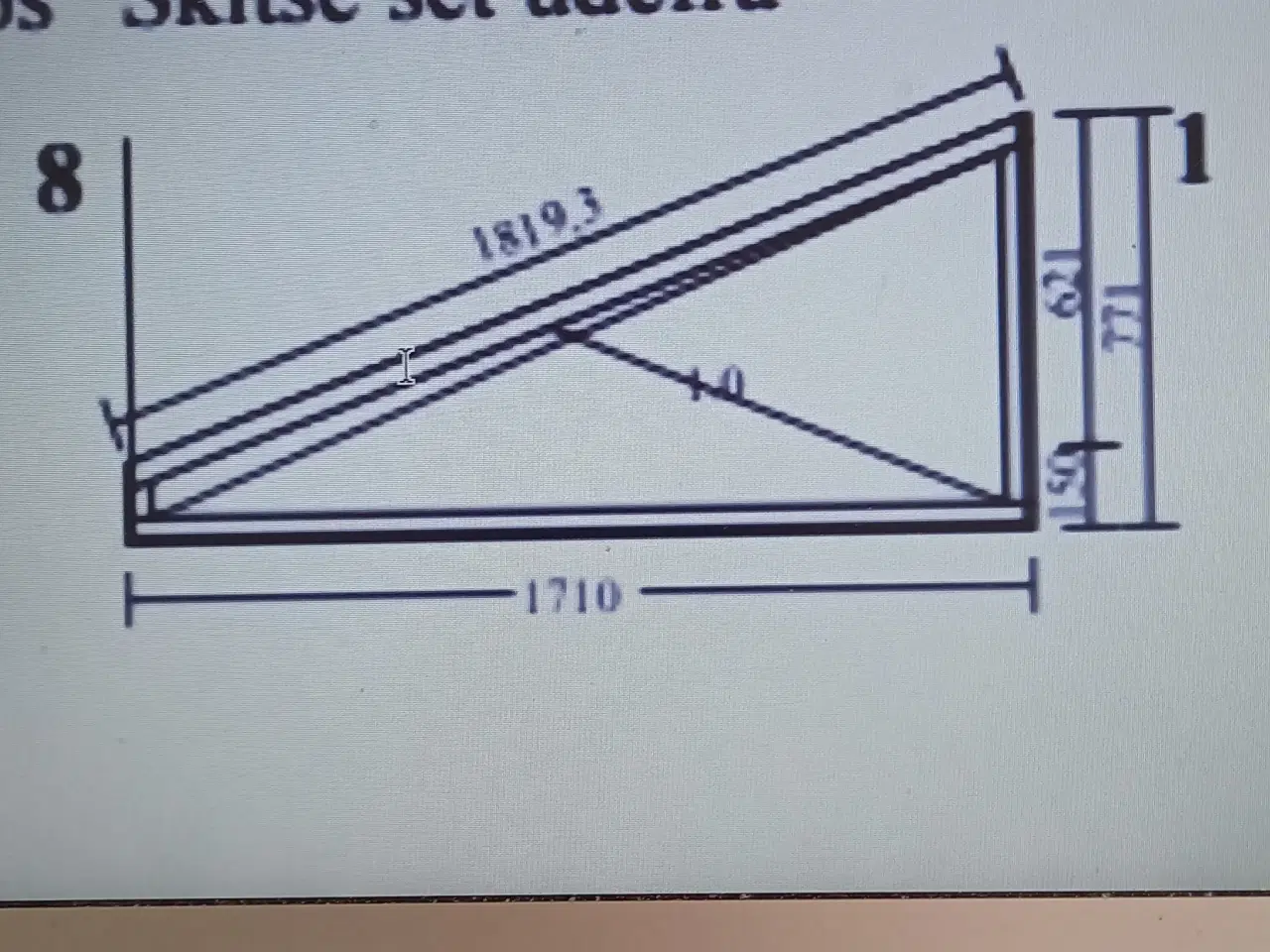 Billede 1 - Vindue trekant ,gavl