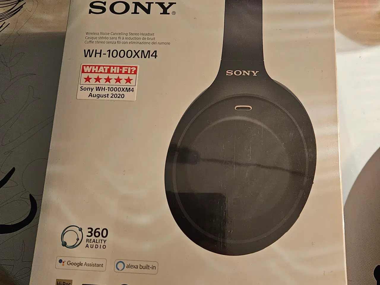 Billede 1 - Sony WH 1000XM4 hovedtelefoner