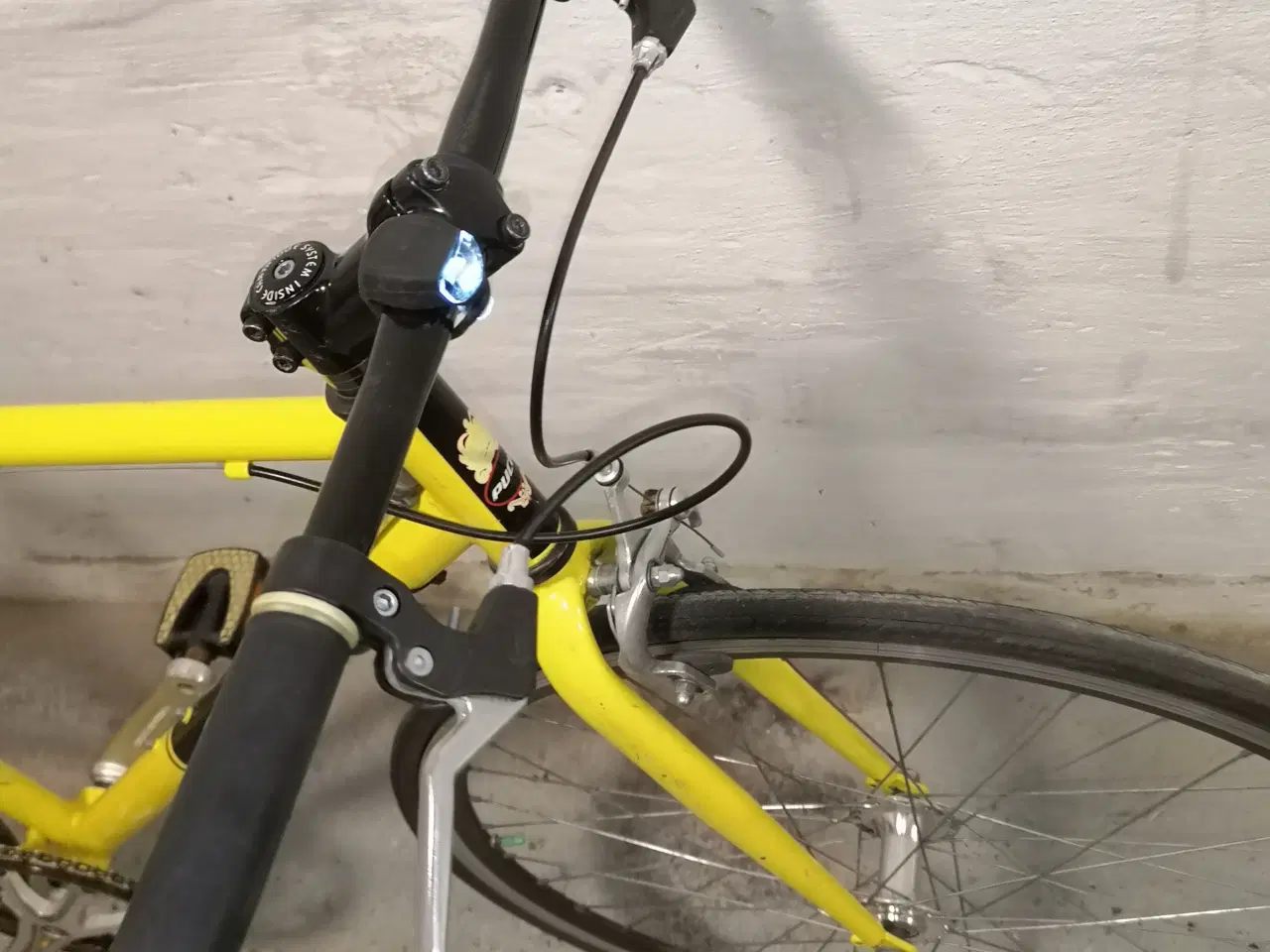 Billede 8 - Gul singlespeed Fixie cykel.