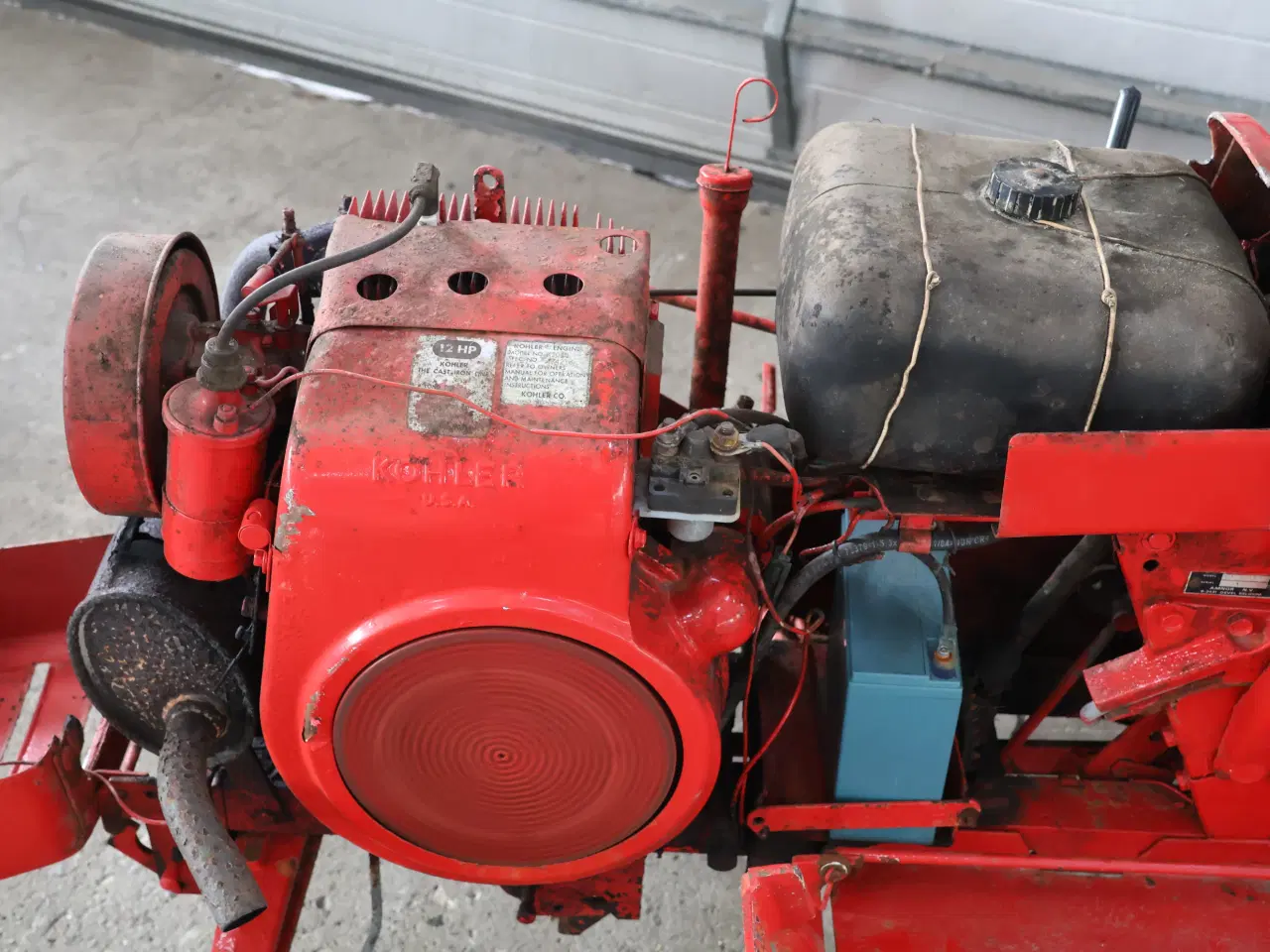 Billede 8 - Wheel Horse havetraktor m/12hk Köhle motor.