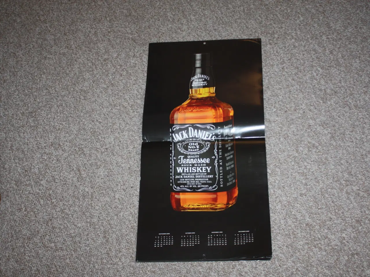 Billede 1 - Jack Daniels Whisky kalender 2009 passer til 2026