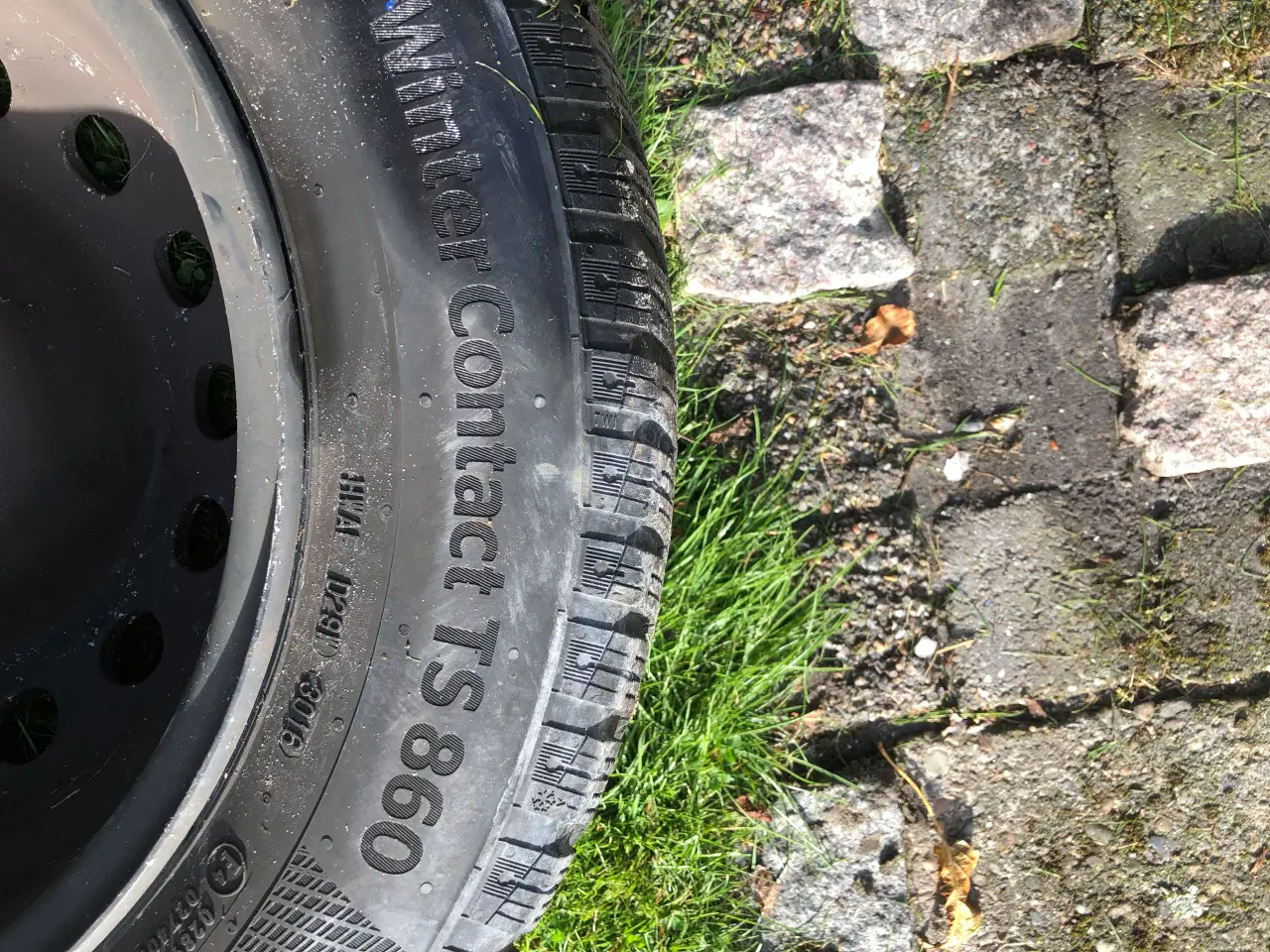 Billede 3 - Vinterdæk på stålfælge