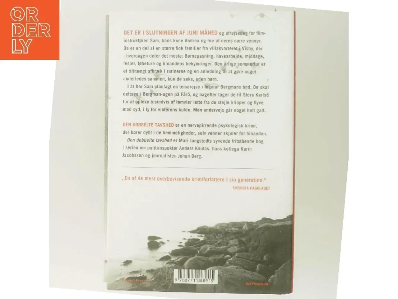 Billede 3 - Den dobbelte tavshed : kriminalroman af Mari Jungstedt (Bog)