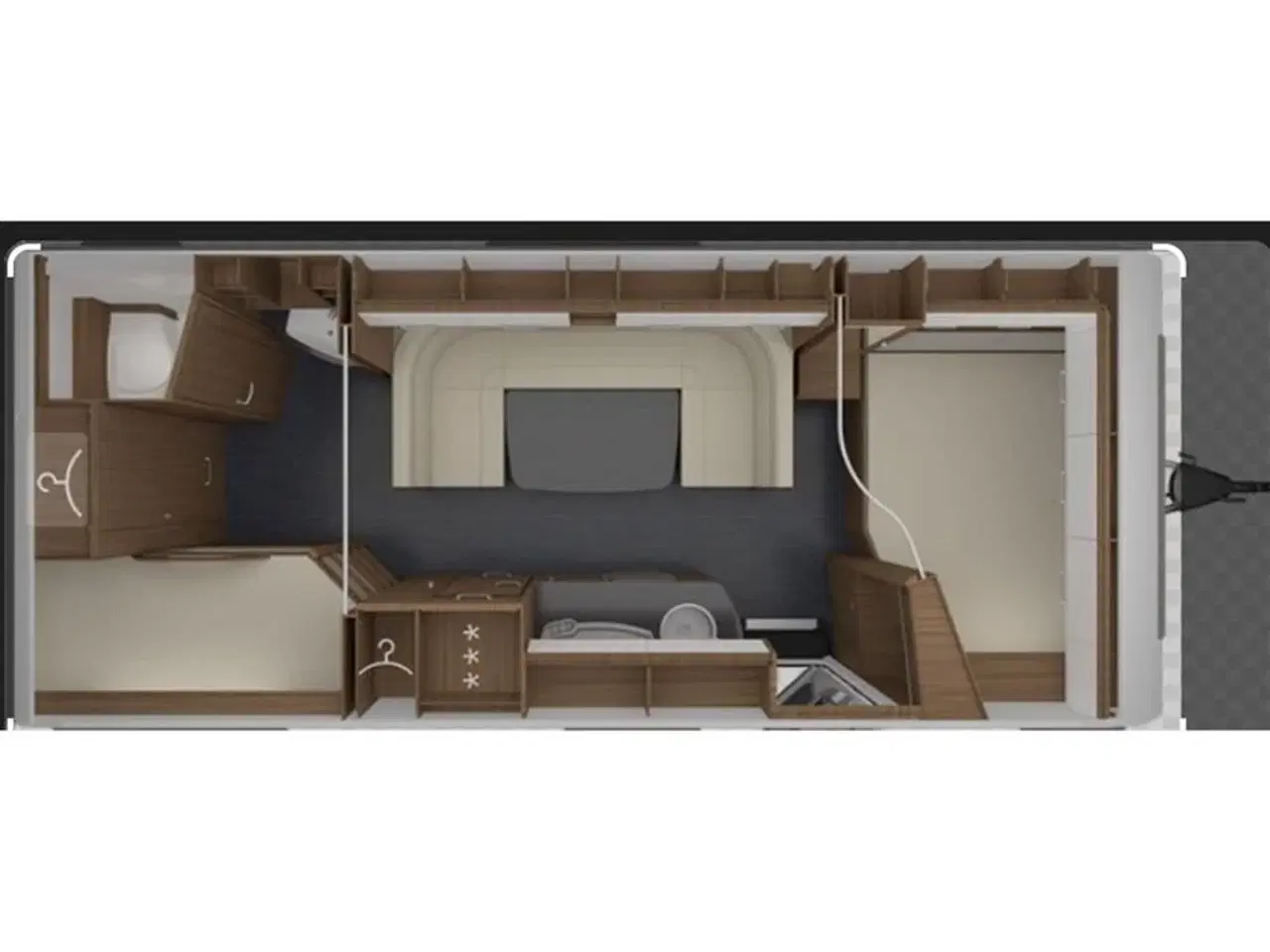 Billede 4 - 2021 - Tabbert Rossini 620 DM   Tabbert Rossini 620 DM 2021 - Se den nu hos Camping-Specialisten.dk