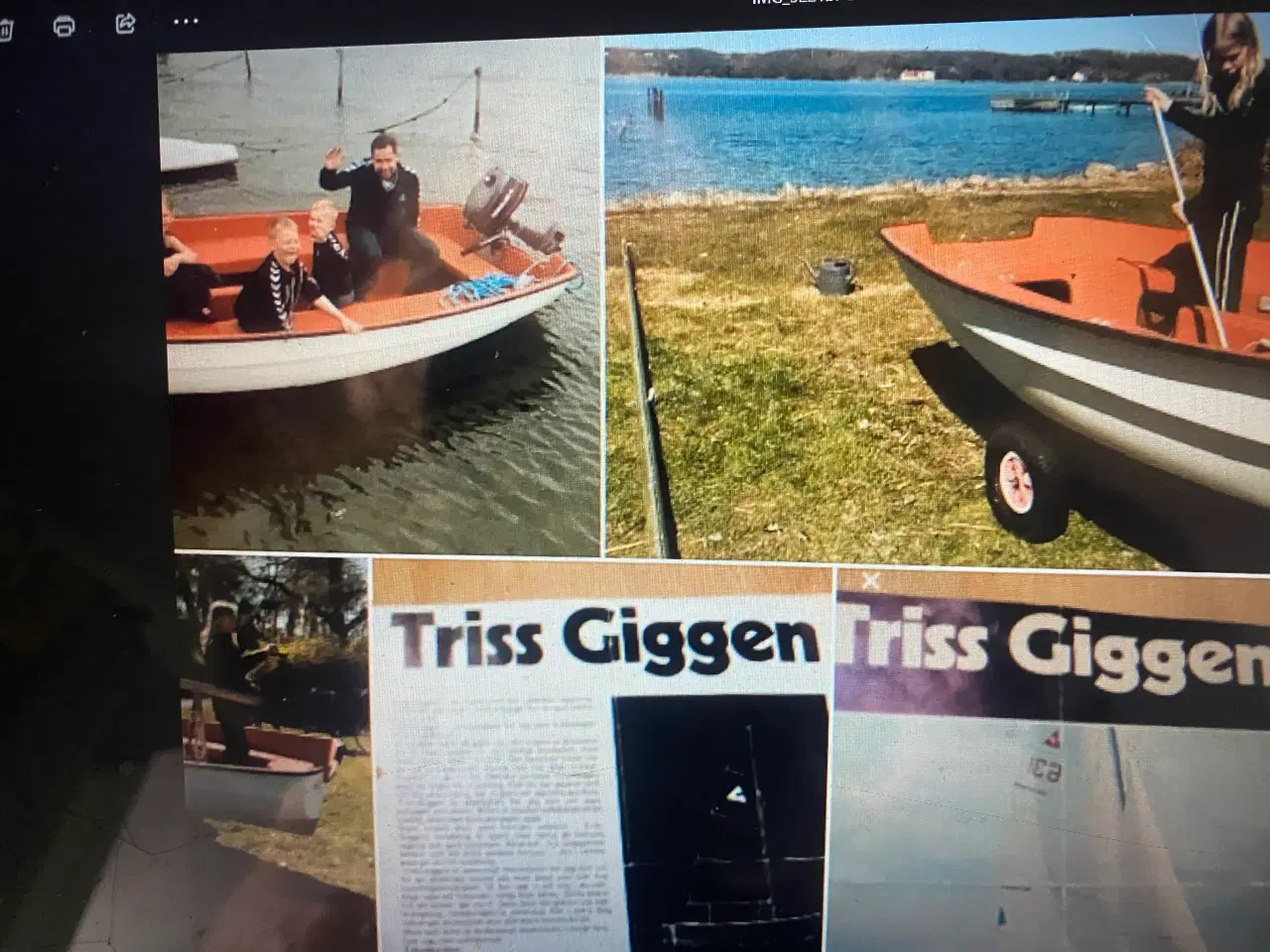 Billede 4 - Sejljolle Triss Giggen 15 Fod