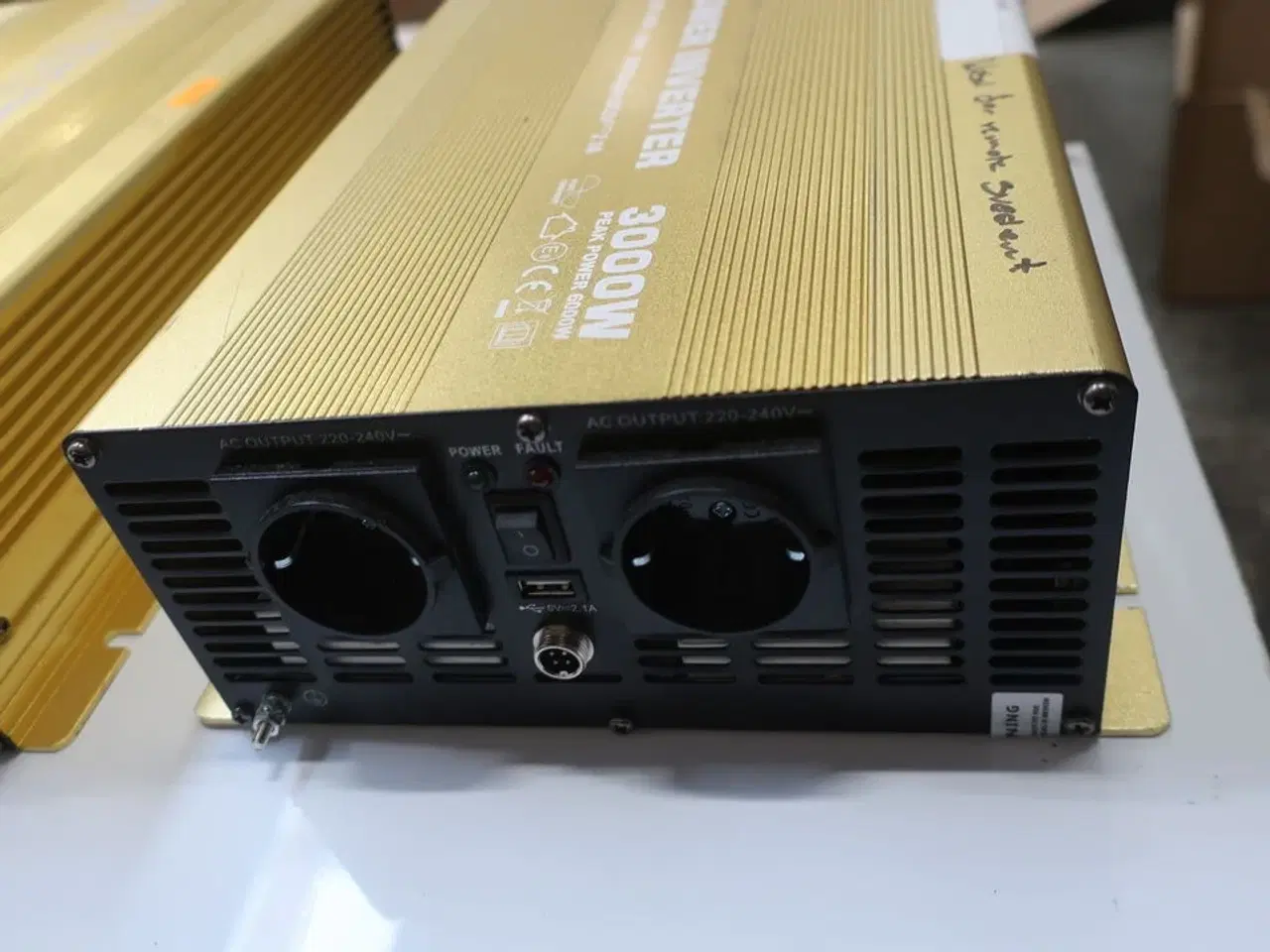 Billede 3 - Inverter GREEN ENERGY Pure Sine Wave DC/AC Power 3000W