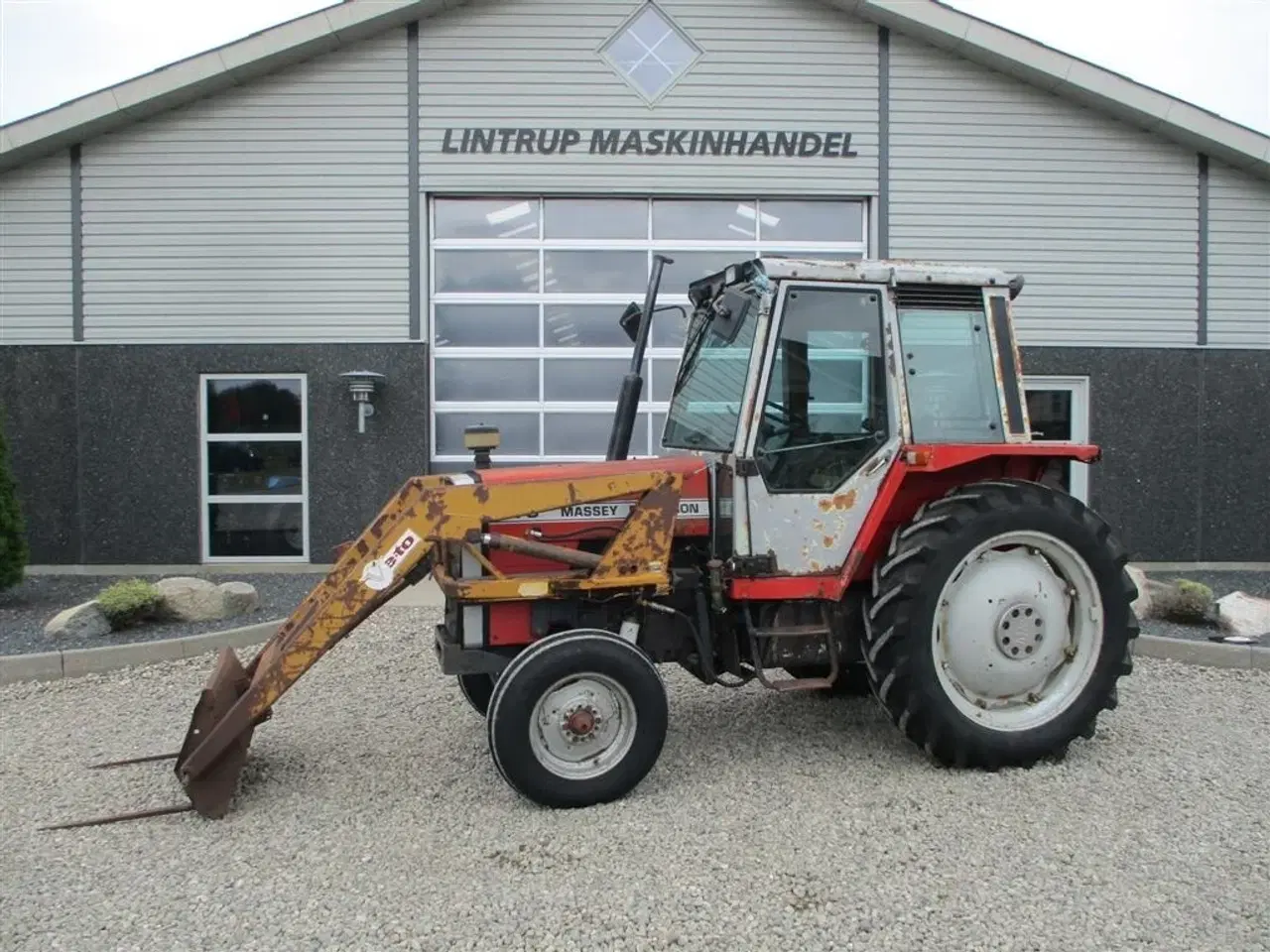 Billede 1 - Massey Ferguson 675 Speedshift med frontlæsser