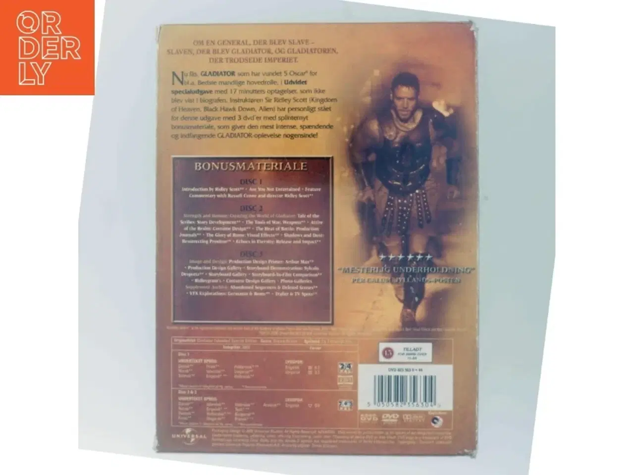 Billede 3 - Gladiator med Russell Crowe (DVD)