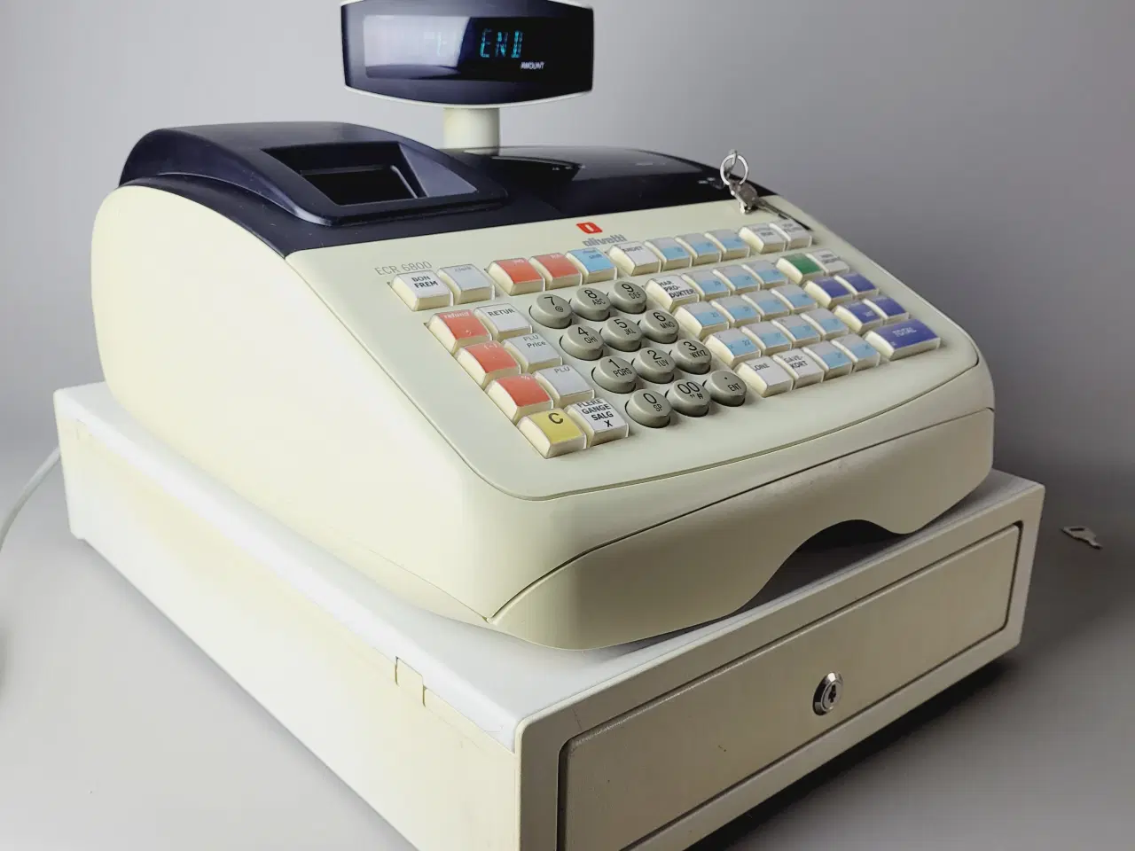 Billede 2 - ⭐️· Olivetti ECR 6800 Kasseapparat med skuffe