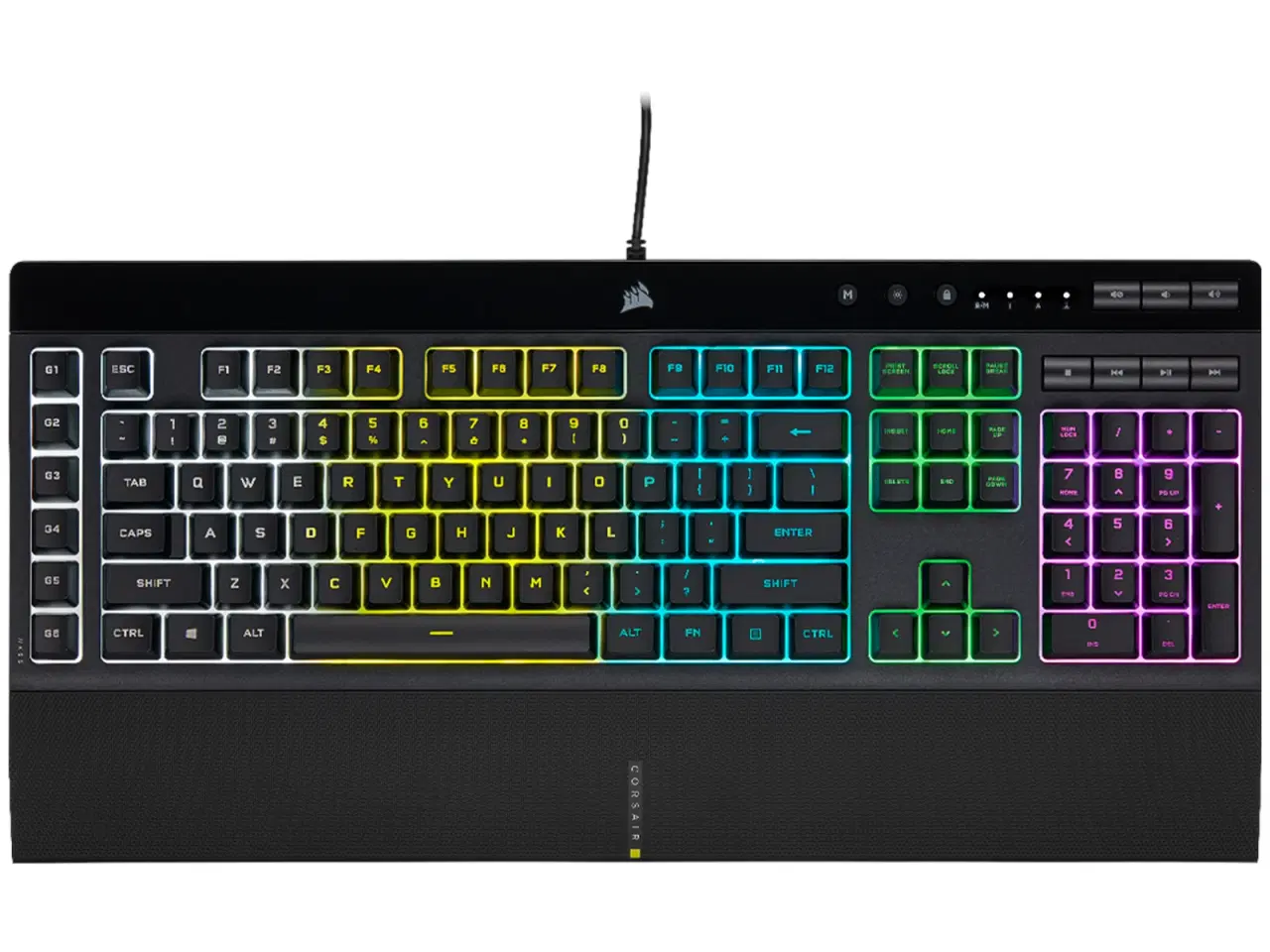 Billede 1 - Corsair K55 RGB Pro Tastatur