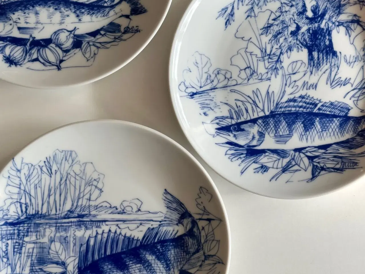 Billede 4 - Kahla fisketallerkner, 6 stk samlet