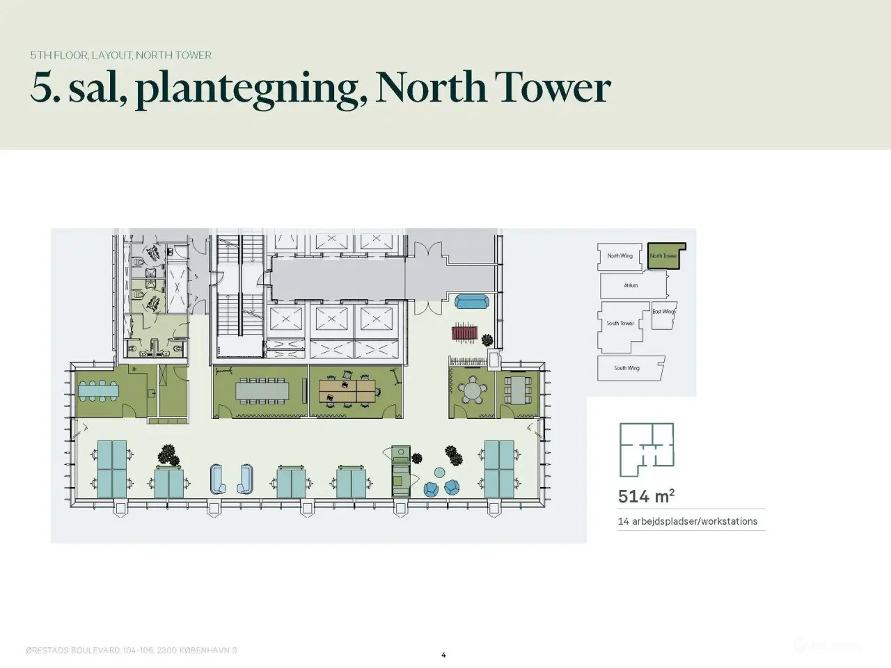 Billede 12 - Copenhagen Towers: LEED-platin certificeret kontorkompleks