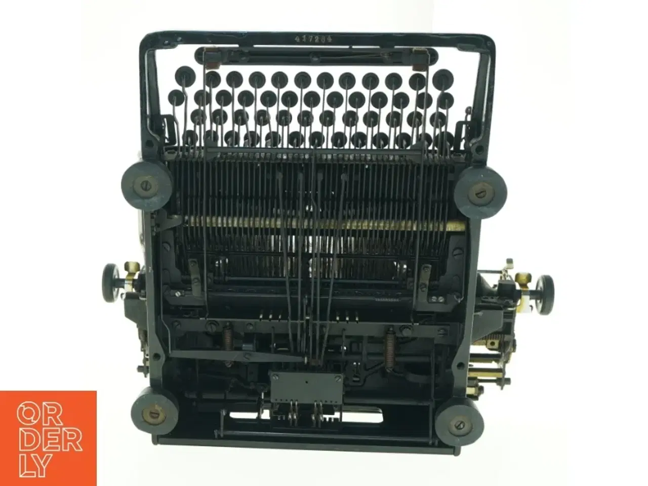 Billede 3 - Antik Skrivemaskine, mærket Torpedo 6 (str. 38 x 46 cm)