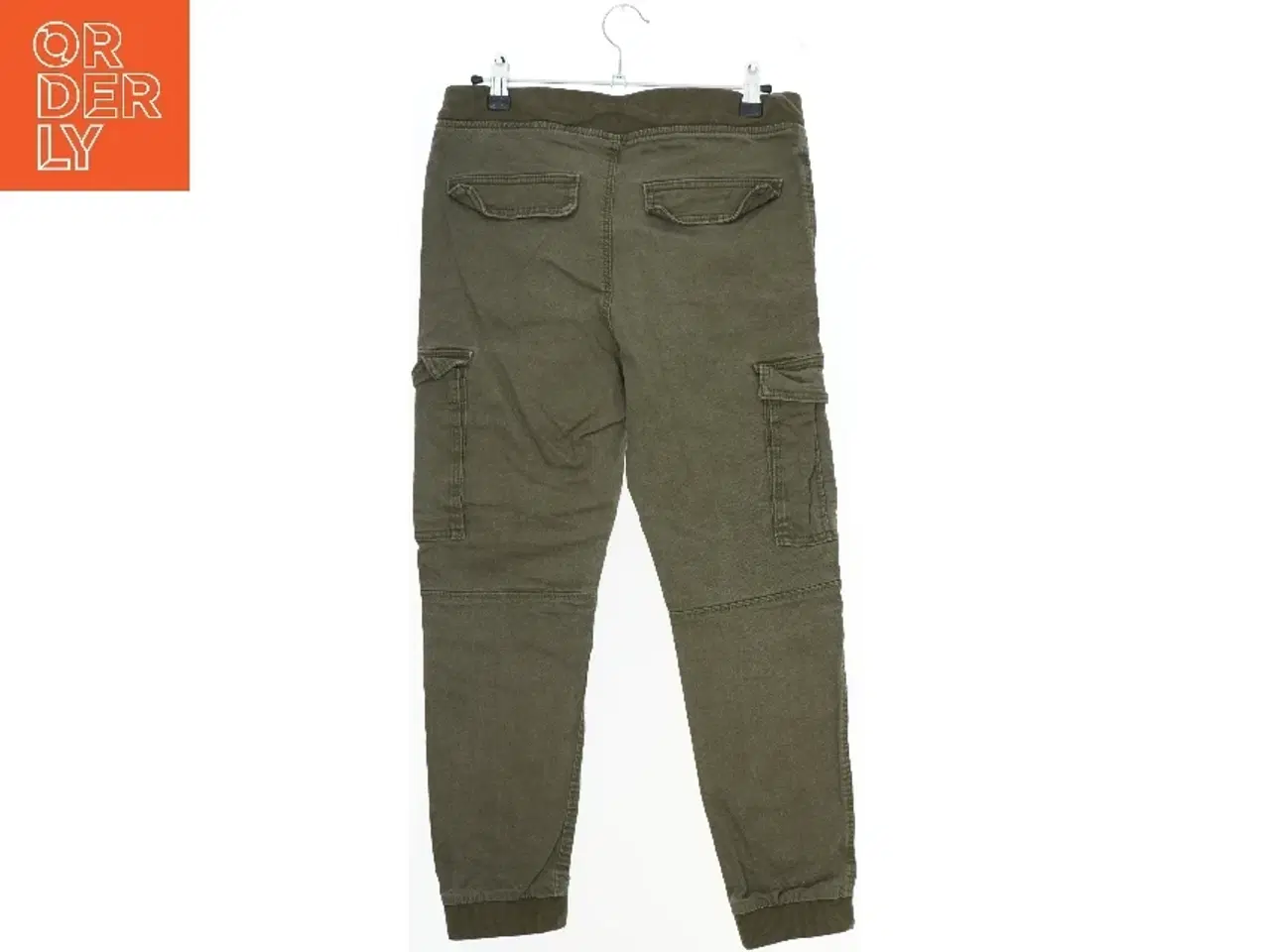 Billede 2 - Cargo bukser i olivengrøn fra H&M (str. 158)